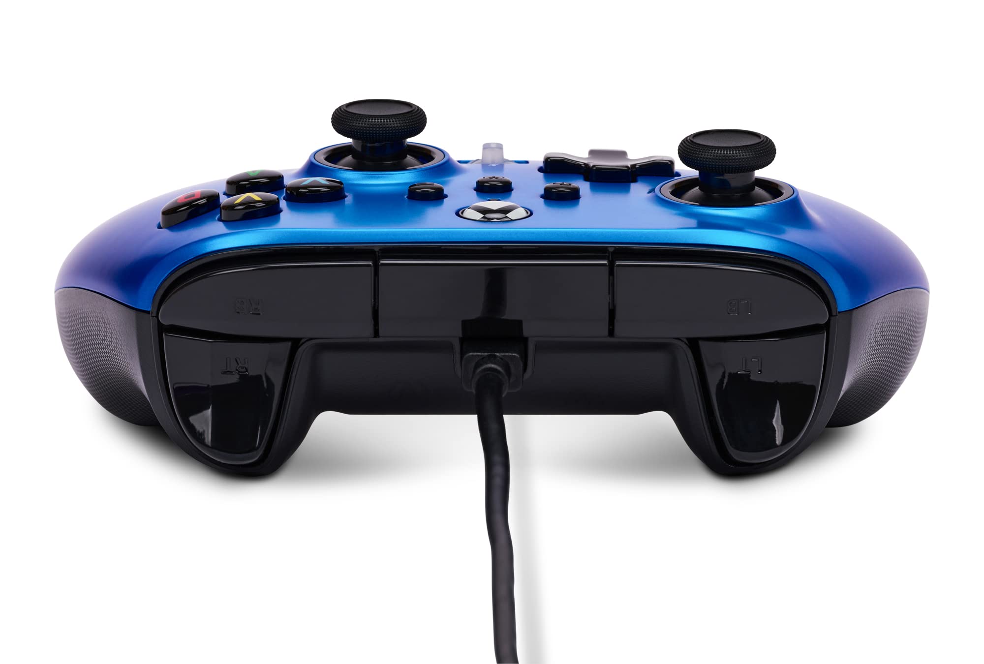 PowerA Wired Controller for Xbox Series X|S - Sapphire Fade | Officially Licensed Gaming Gamepad for Enhanced Play