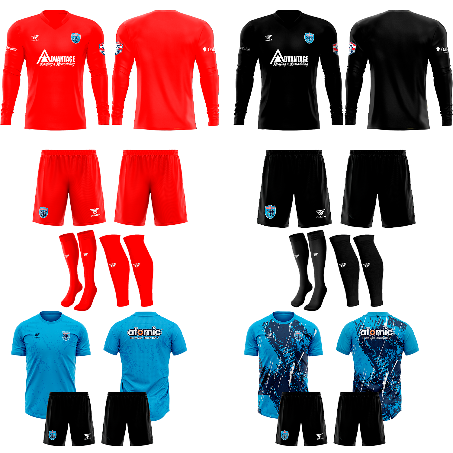 Legends FC Goalkeeper Bundle - Complete GK Gear Set for Soccer Training & Matches - Perfect for Youth & Adult Goalkeepers