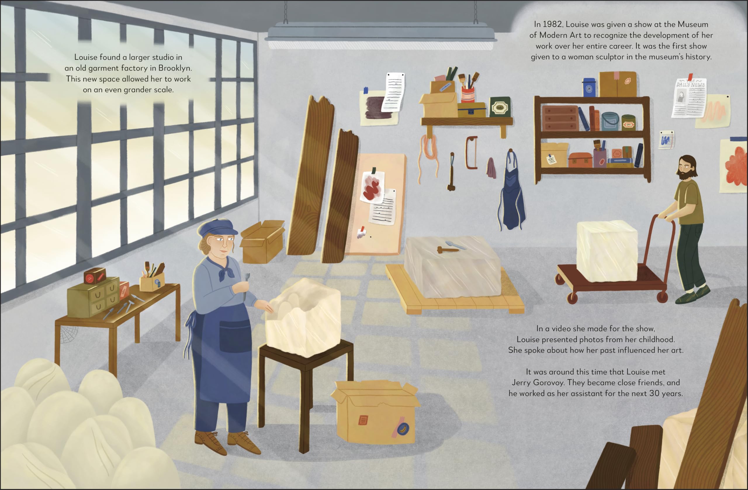 The Met Louise Bourgeois: She Saw the World as a Textured Tapestry - Artist Biography Book | Explore the Life and Works of Famous Sculptor | Perfect for Art Students, Collectors & Museum Enthusiasts