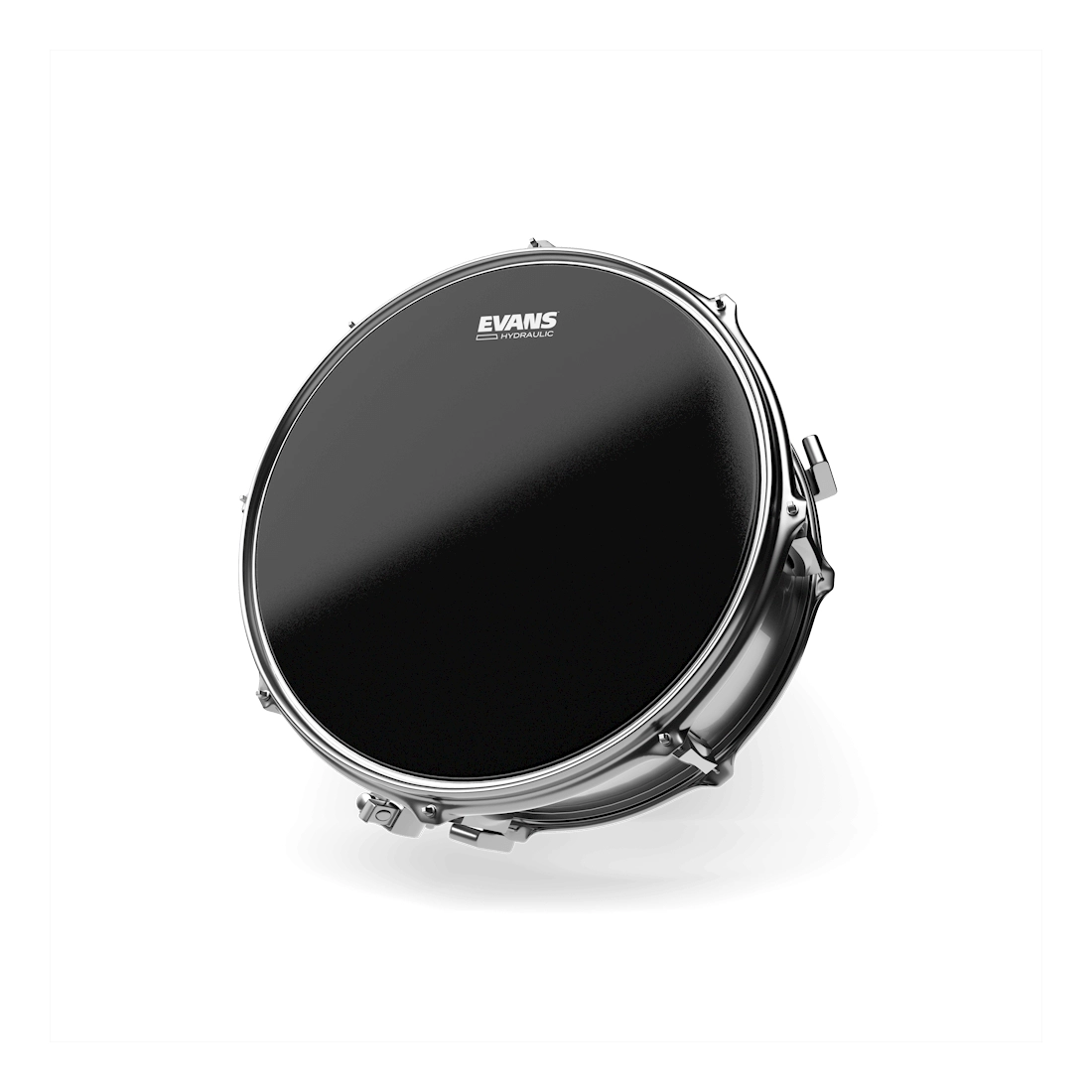 Evans 14 Inch Hydraulic Black Drumhead - Premium Drum Skin for Snare and Tom Drums - Perfect for Live Performances and Studio Recording
