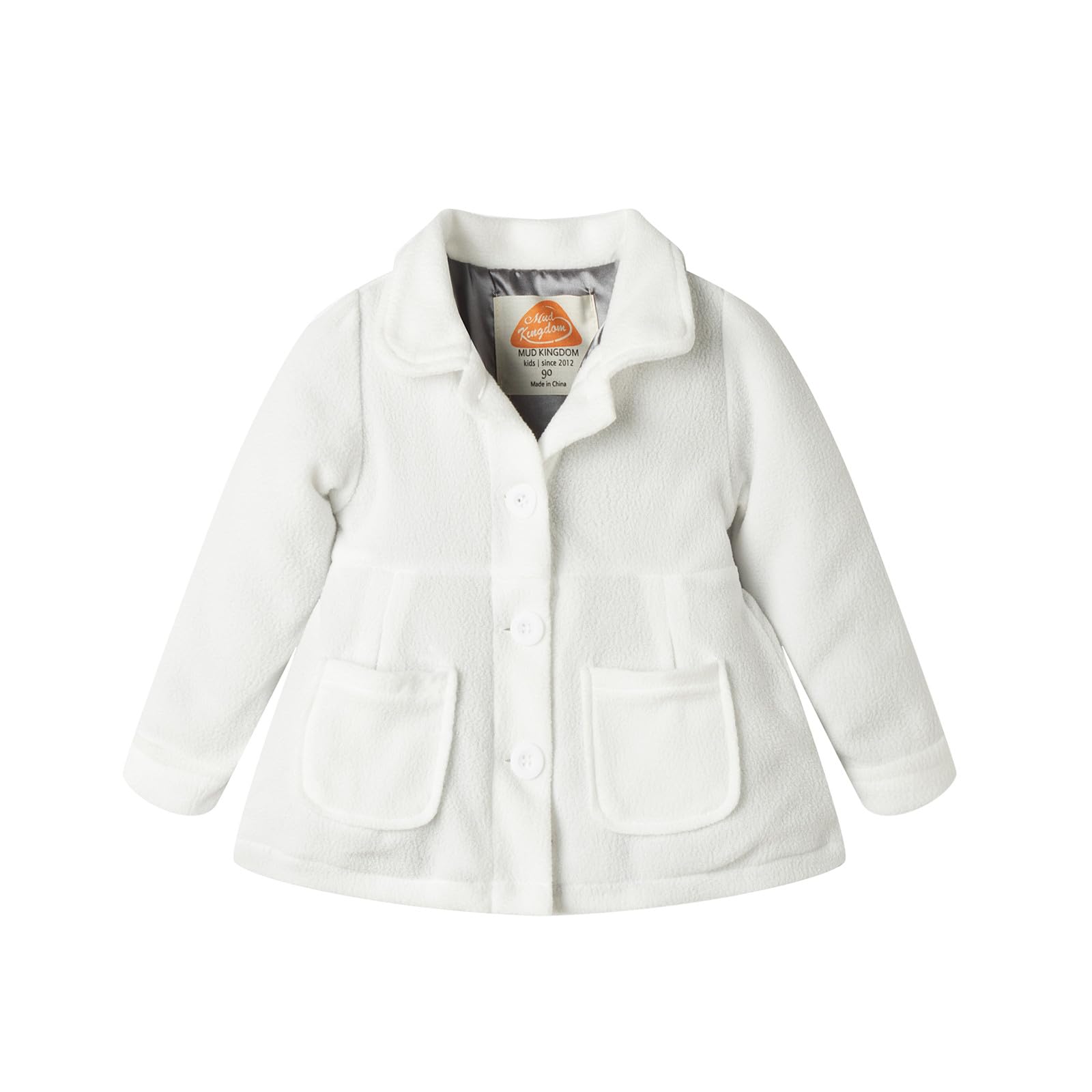 Kids Fleece Jacket for Girls - Warm & Cozy Mud Kingdom Outerwear - Perfect for Outdoor Play, School & Winter Adventures