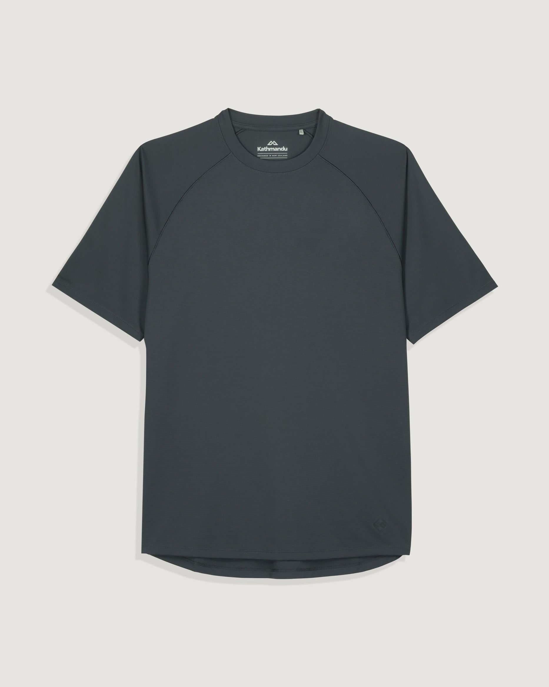 Men's SUN Stopper Short Sleeve T-Shirt - Breathable UV Protection Shirt in Graphite | Perfect for Outdoor Activities, Hiking & Summer Wear