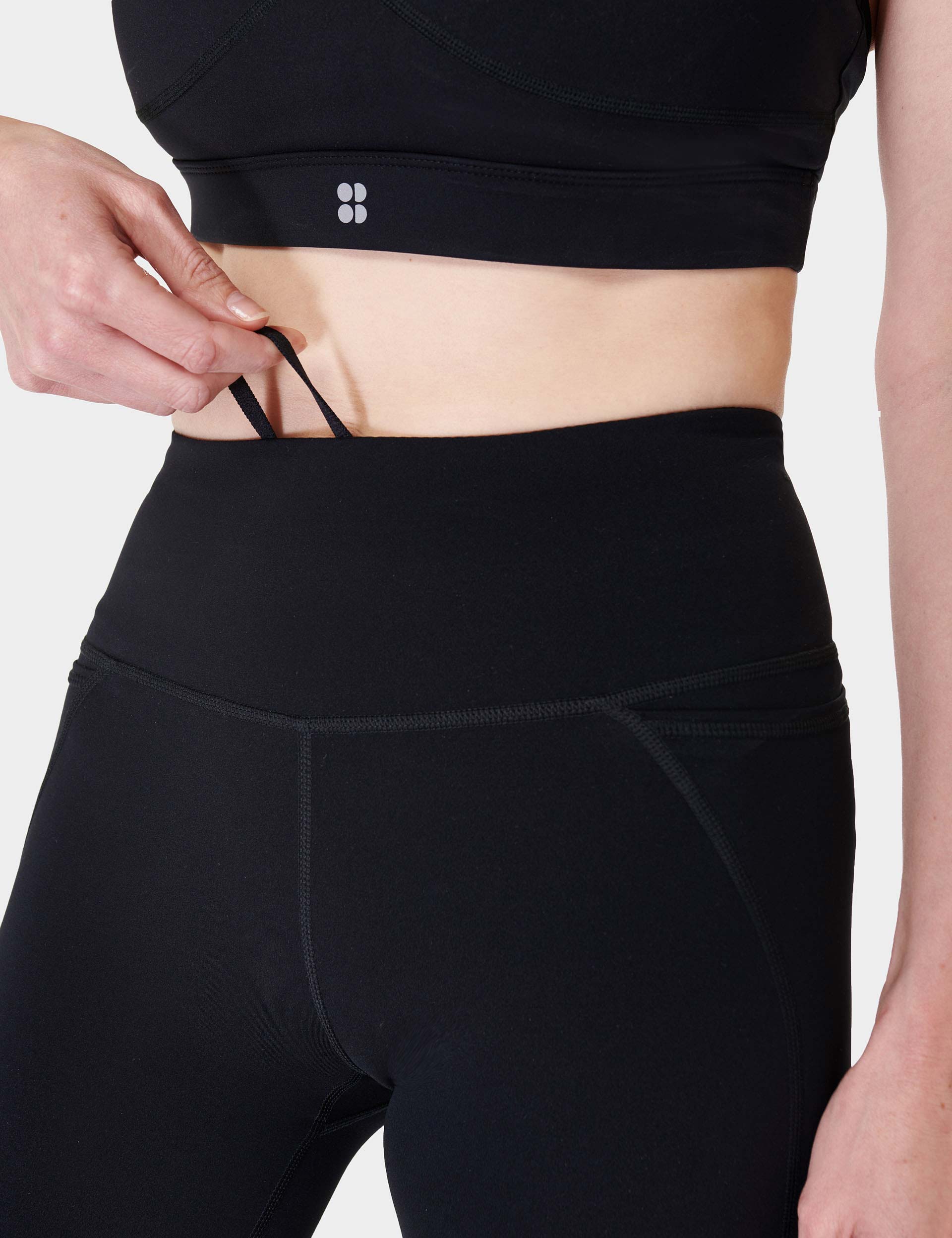 Power 32 Workout Boot Cut Yoga Pants for Women - Stretchy High Waisted Gym Trousers in Black - Perfect for Yoga, Running & Fitness Training
