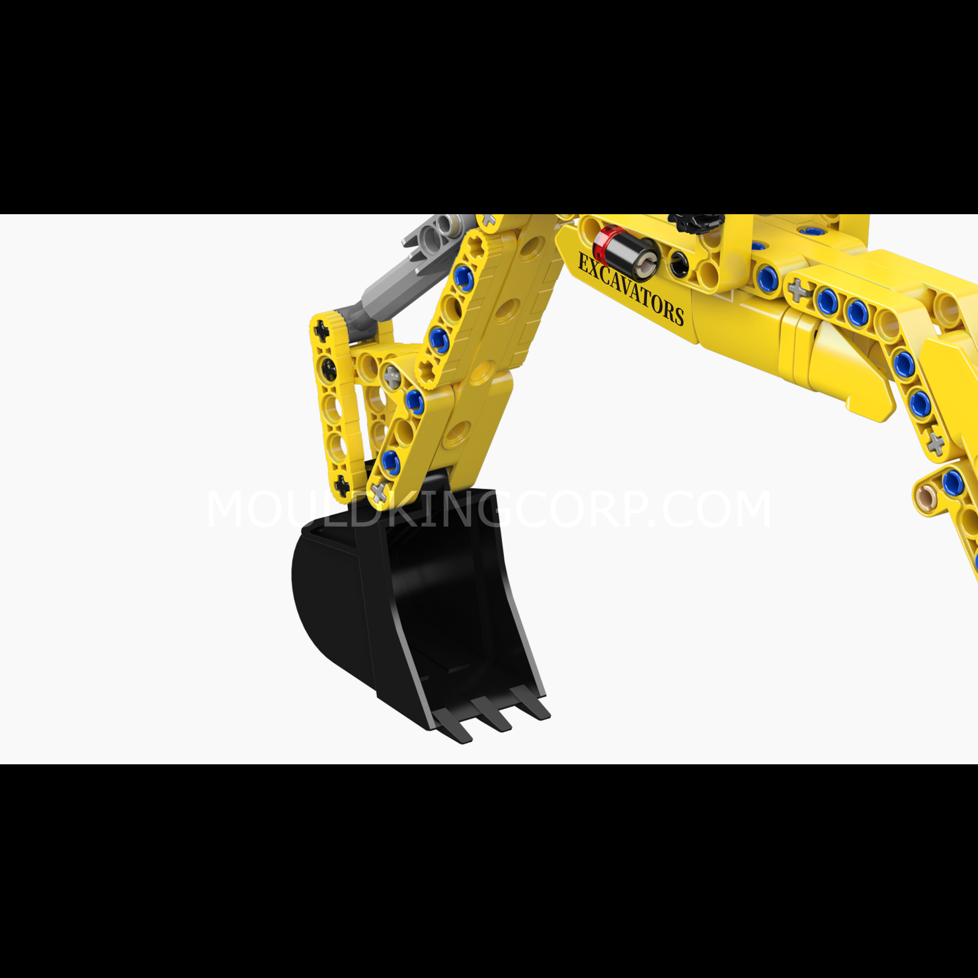 Mould King 17076 SFINX Future Excavator Building Set - 840 Piece Construction Toy for Kids & Adults | STEM Educational Building Blocks for Creative Play, Birthday Gifts & Home Decoration