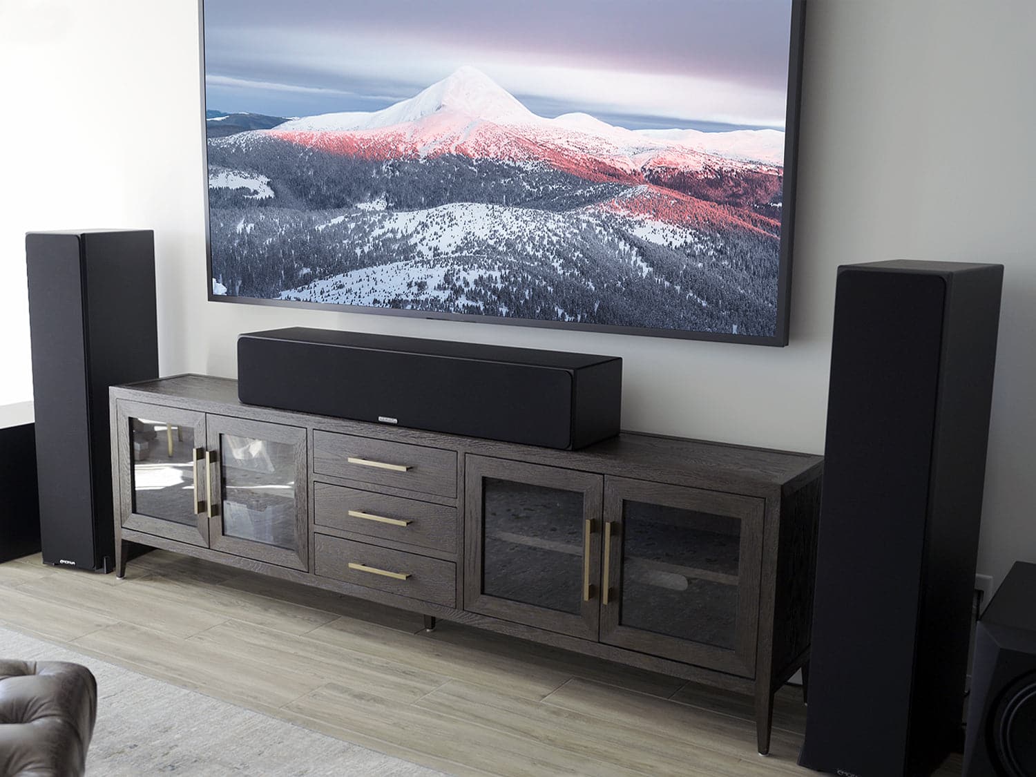 Airmotiv XC3 High-Performance Center Channel Speaker - Premium Home Theater Audio for Movies, Music & Gaming