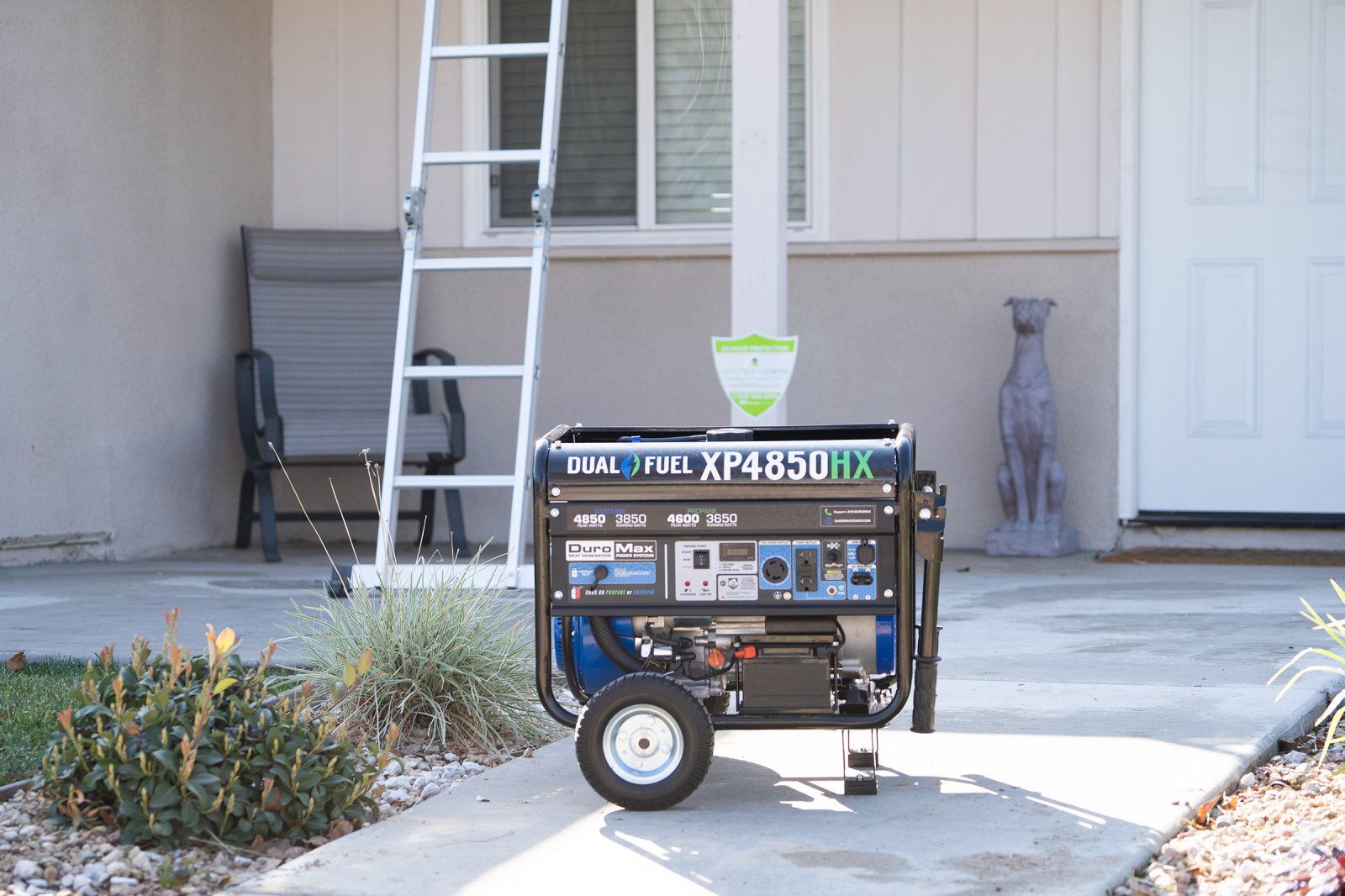 8500W Dual Fuel Portable Inverter Generator with CO Alert - Reliable Power for Camping, RV Trips & Emergency Backup