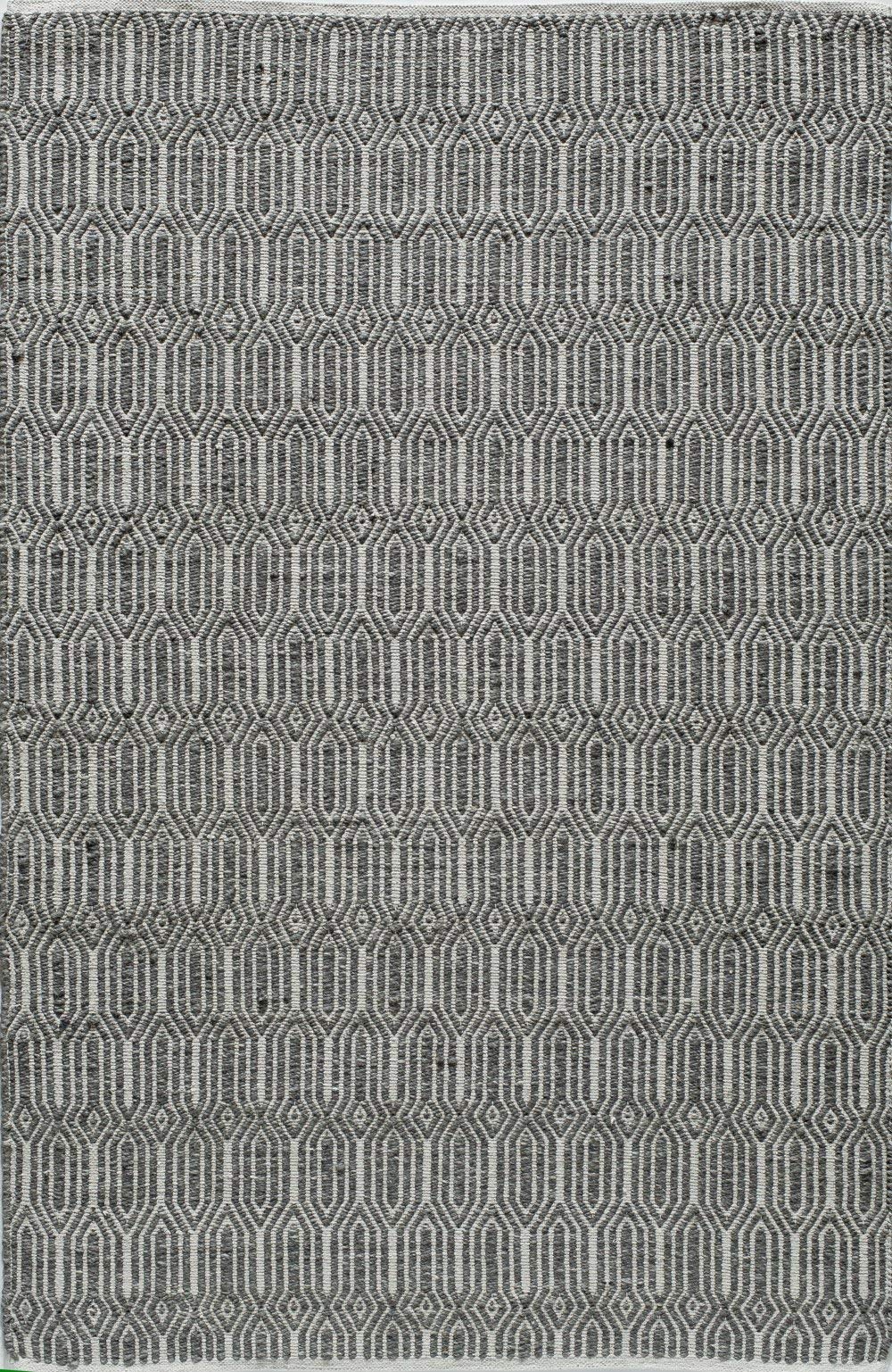 Rugs America Emerson Natural Fiber Rug 2' x 3' Charcoal - Soft Woven Jute Area Rug for Living Room, Bedroom & Entryway