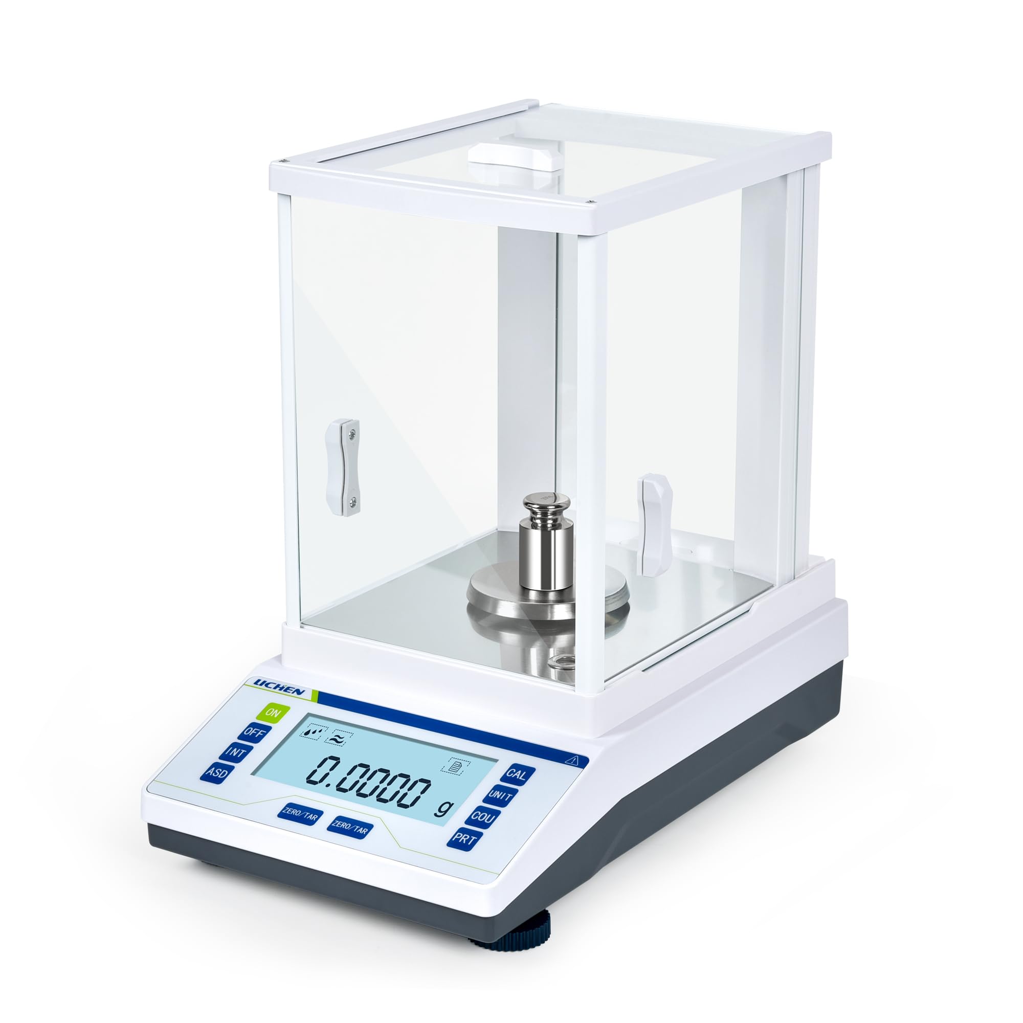 LICHEN 120g x 0.1mg High Precision Digital Analytical Balance - 0.0001g Accuracy Lab Scale for Jewelry, Pharmacy & Laboratory Use | Perfect for Gold Weighing, Chemical Measurement & Scientific Research