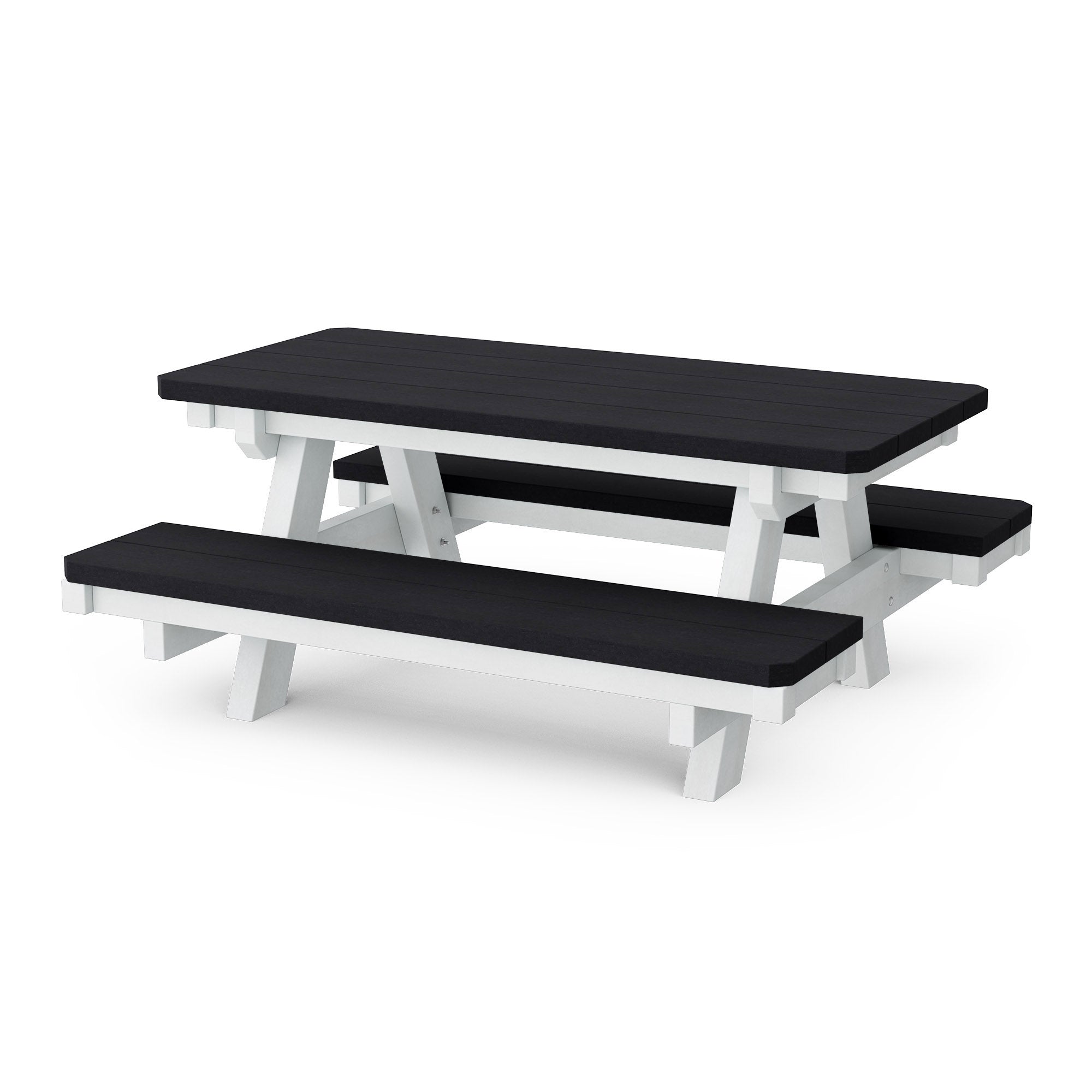 Heritage Kids Picnic Table - Durable Outdoor Wooden Table for Children's Playtime, Backyard, and Garden Activities