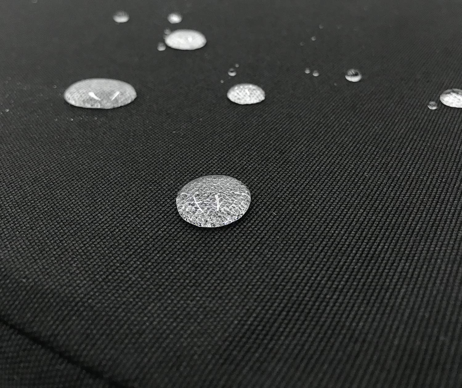 Waterproof UV-Resistant Patio Chair Cushion Cover - Indoor/Outdoor Use - Black (20