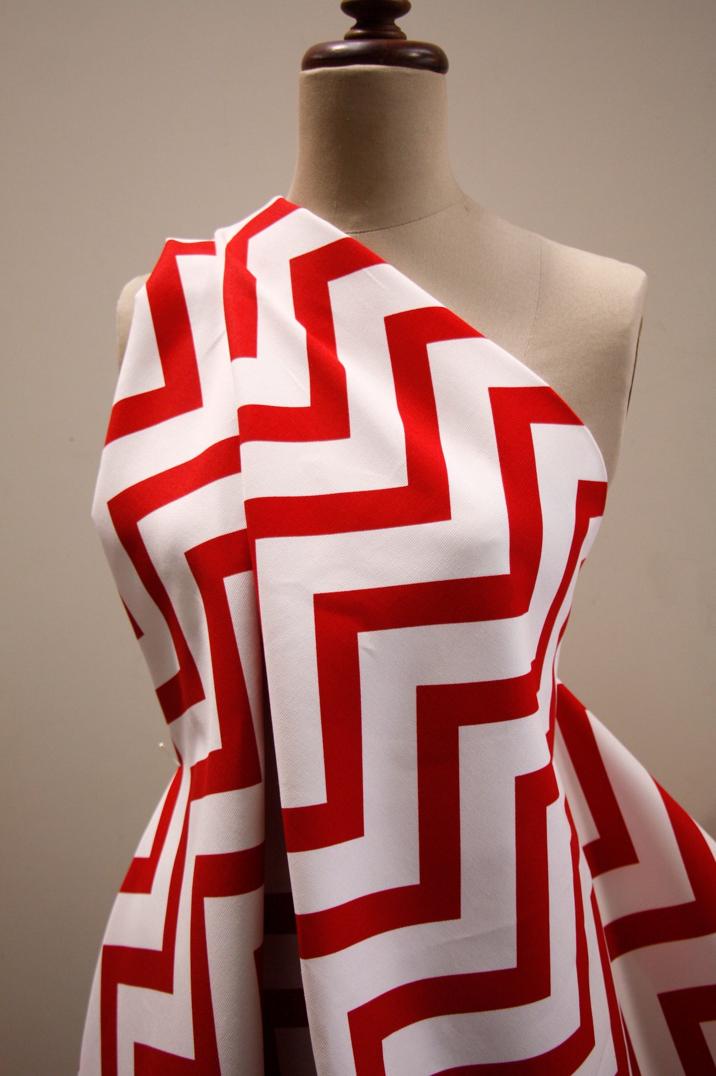 Chevron Red Patterned Home Decor - Stylish & Trendy for Living Room, Bedroom & Office Decorations