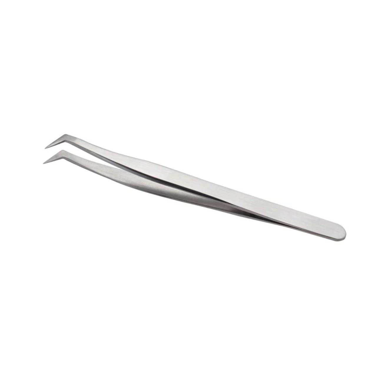Premium Stainless Steel Eyelash Tweezers - Professional False Eyelash Applicator & Makeup Tool Set for Women - Perfect for Daily Use, Salon, Bridal & Party Makeup Application