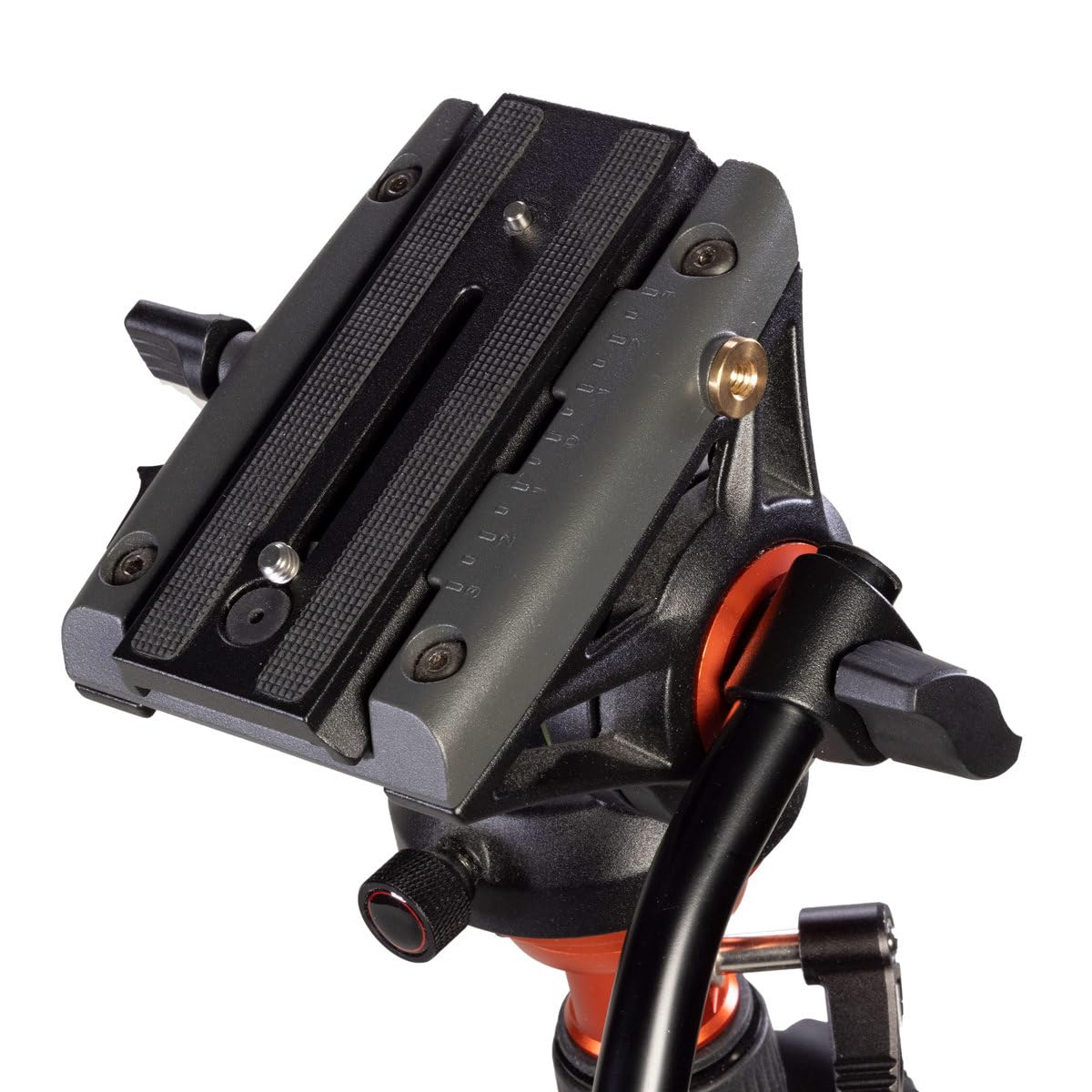 Padcaster 4-Section Carbon Fiber Tripod & Monopod with Fluid Head - Professional Video & Photography Equipment for Vloggers, YouTubers and Content Creators - Perfect for Outdoor Shooting, Live Streaming and Studio Work