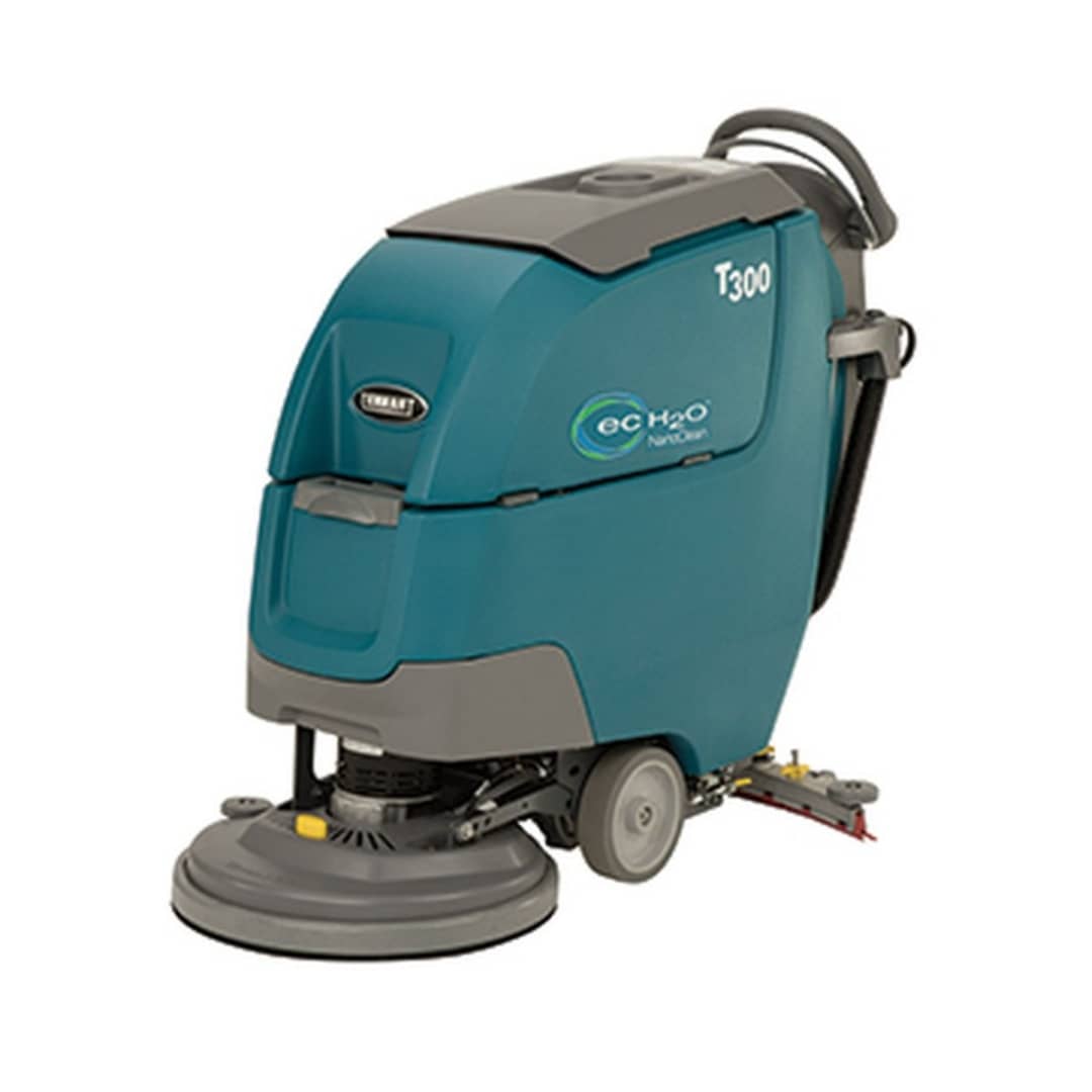 Tennant T300 600mm Battery-Powered Floor Scrubber - Commercial Cleaning for Warehouses, Retail Stores & Industrial Facilities