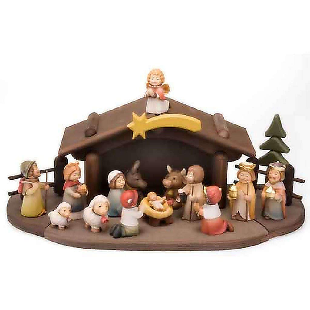 Magnetic Wooden Crib for Kids - Safe & Fun Baby Crib with Animal Magnets (Ox, Sheep) - Perfect for Nursery, Playroom & Montessori Learning