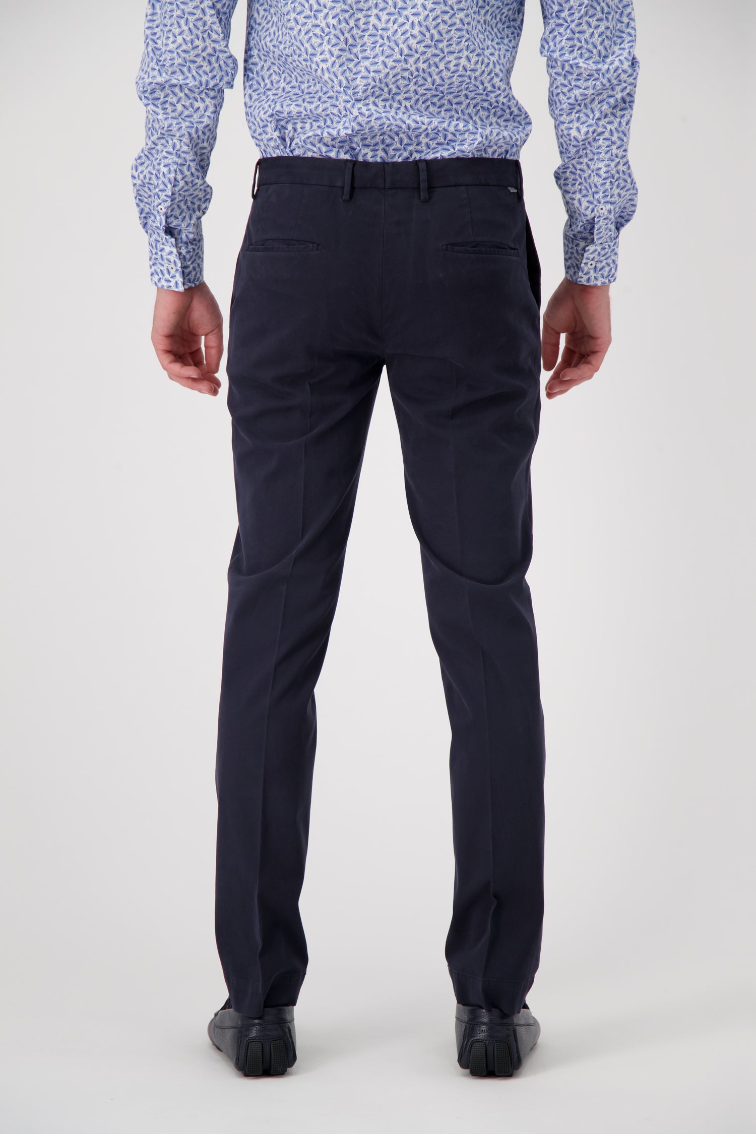 Incotex Blue Men's Dress Pants - Premium Slim Fit Trousers for Business & Office Wear