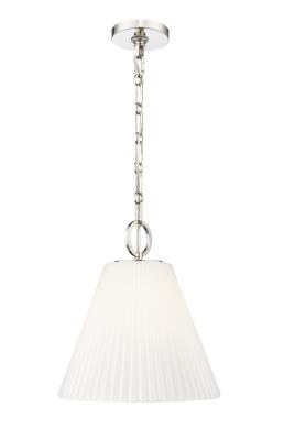 Devon One Light Pendant - Modern Minimalist Ceiling Light Fixture for Bedroom, Kitchen, Dining Room & Living Room Decor