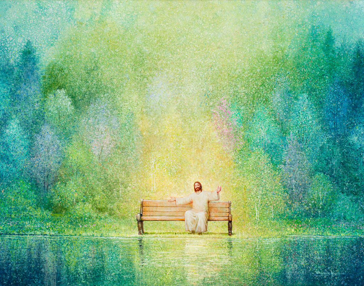Come Unto Me and I Will Give You Rest - Inspirational Christian Wall Art for Home Decor & Church - Perfect for Bedroom, Living Room & Office