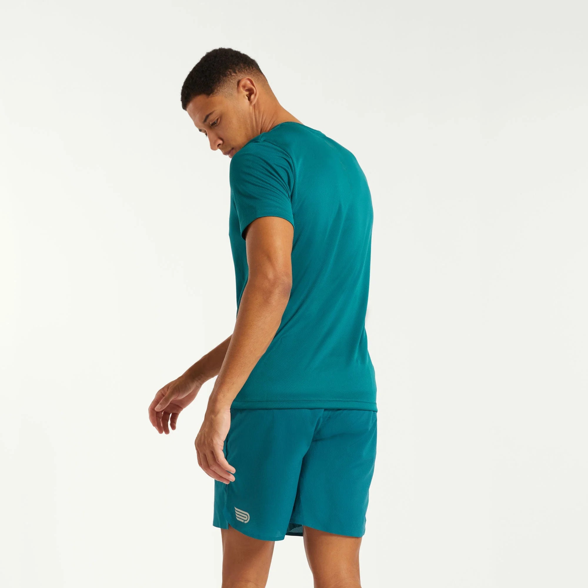 Pressio Men's Performance Short Sleeve Shirt - Moisture Wicking & Breathable Activewear for Running, Gym & Outdoor Sports