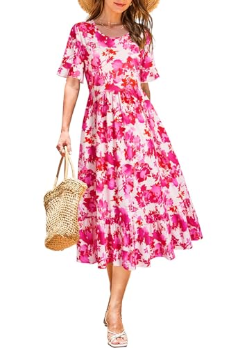White Pink Floral