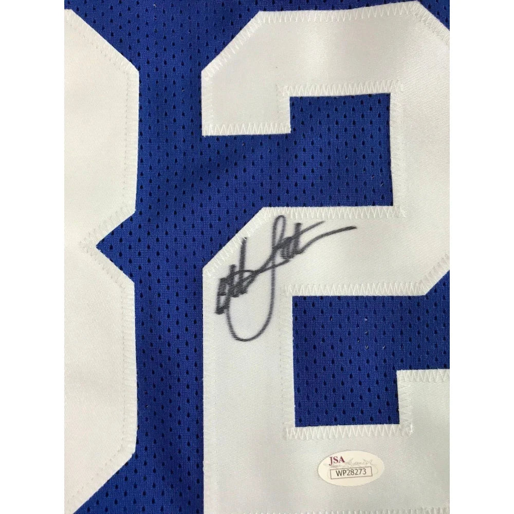 Authentic Christian Laettner Signed Duke Basketball Jersey - 1992 USA Dream Team - COA JSA Certified Autograph - Perfect for Sports Memorabilia Collectors & Duke Blue Devils Fans - Great for Display in Man Caves, Sports Bars & Fan Collections