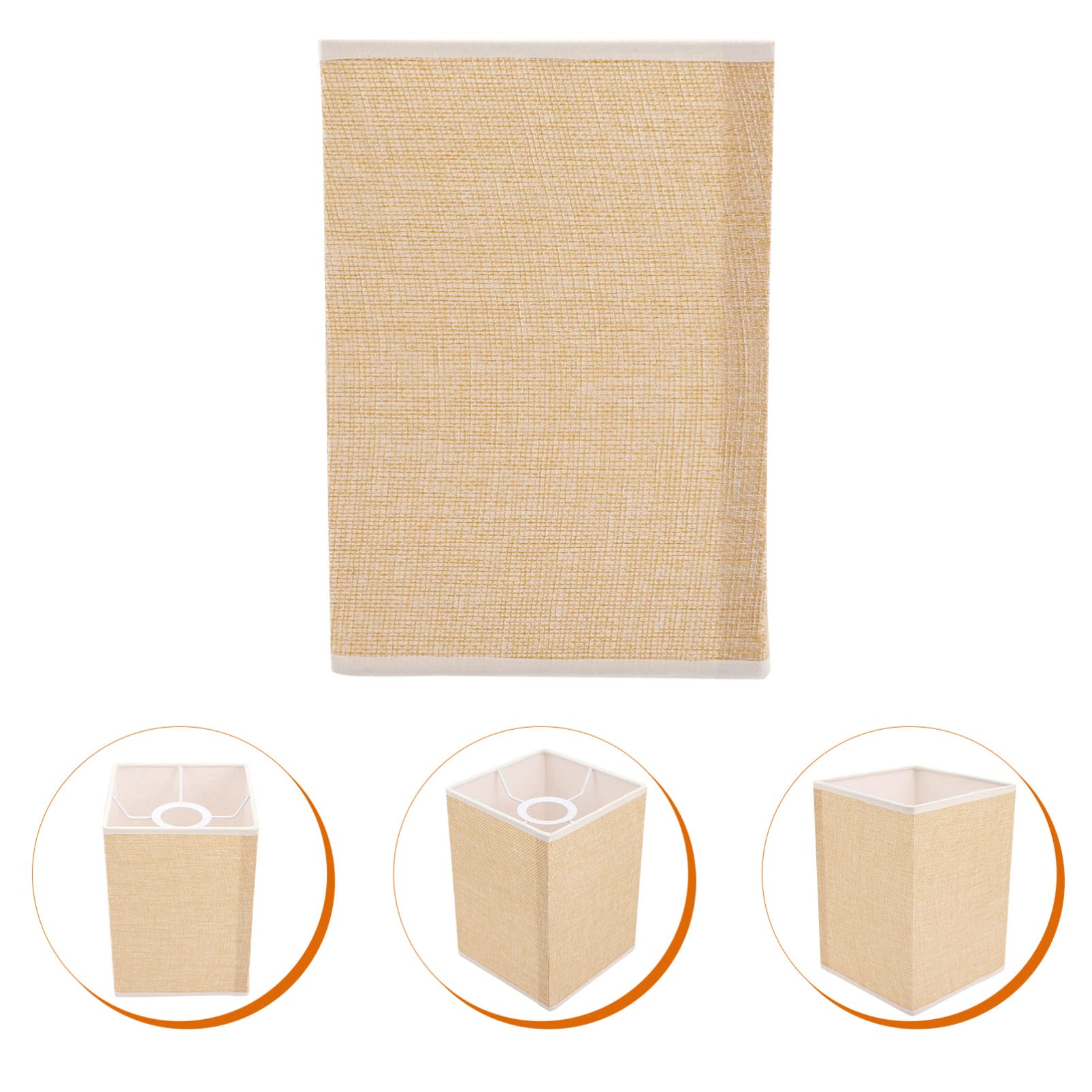 Beaupretty Modern Lamp Shade - Cloth Lampshade & Light Bulb Cage Guard Cover Replacement for Table, Bedside, Floor & Pendant Lights - Perfect for Home Office, Living Room & Bedroom Decor