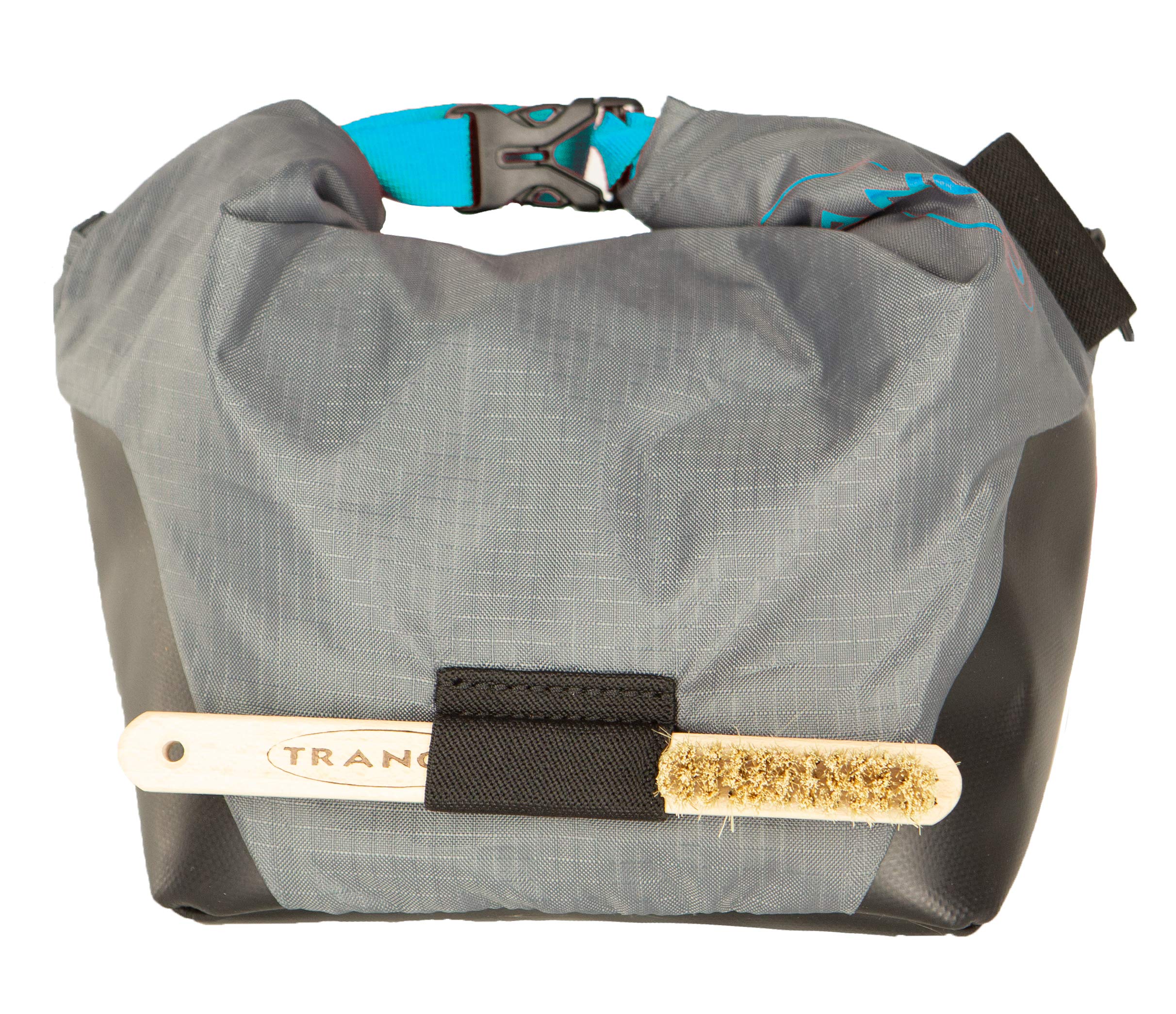 TRANGO Chaos Chalk Bucket for Rock Climbing - Premium Chalk Bag with Belt Loop & Secure Closure, Teal - Perfect for Bouldering, Gym Training & Outdoor Climbing Adventures