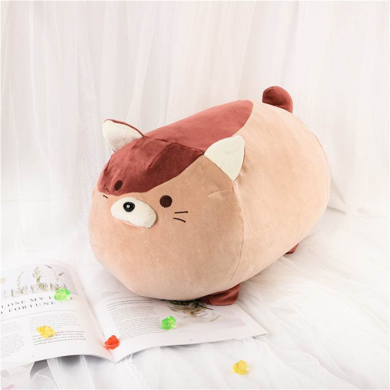 Soft Chubby Cat Plush Toy - Cute Stuffed Animal for Kids & Adults - Perfect for Cuddling, Gifts, and Home Decor