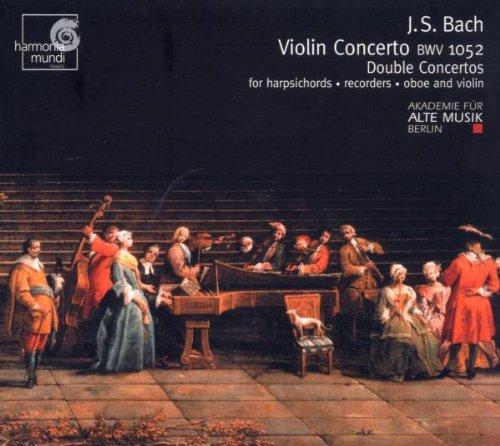 Bach Concertos by Akademie für Alte Musik Berlin - Featuring Mai Seiler & Löffler | Baroque Classical Music CD | Perfect for Home Listening & Gift Giving