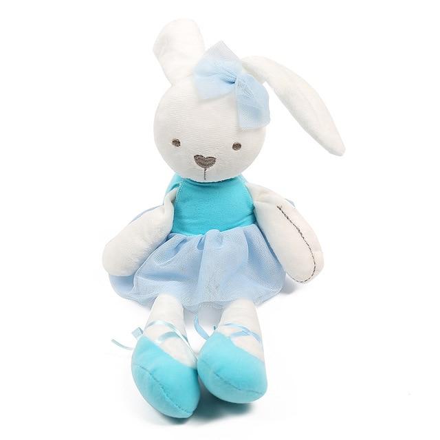 Miss Wabbitt Plush Bunny Stuffed Animal Toy - Super Soft Cuddly Rabbit with Priority Shipping - Perfect for Kids' Bedtime, Nursery Decor & Easter Gift Giving