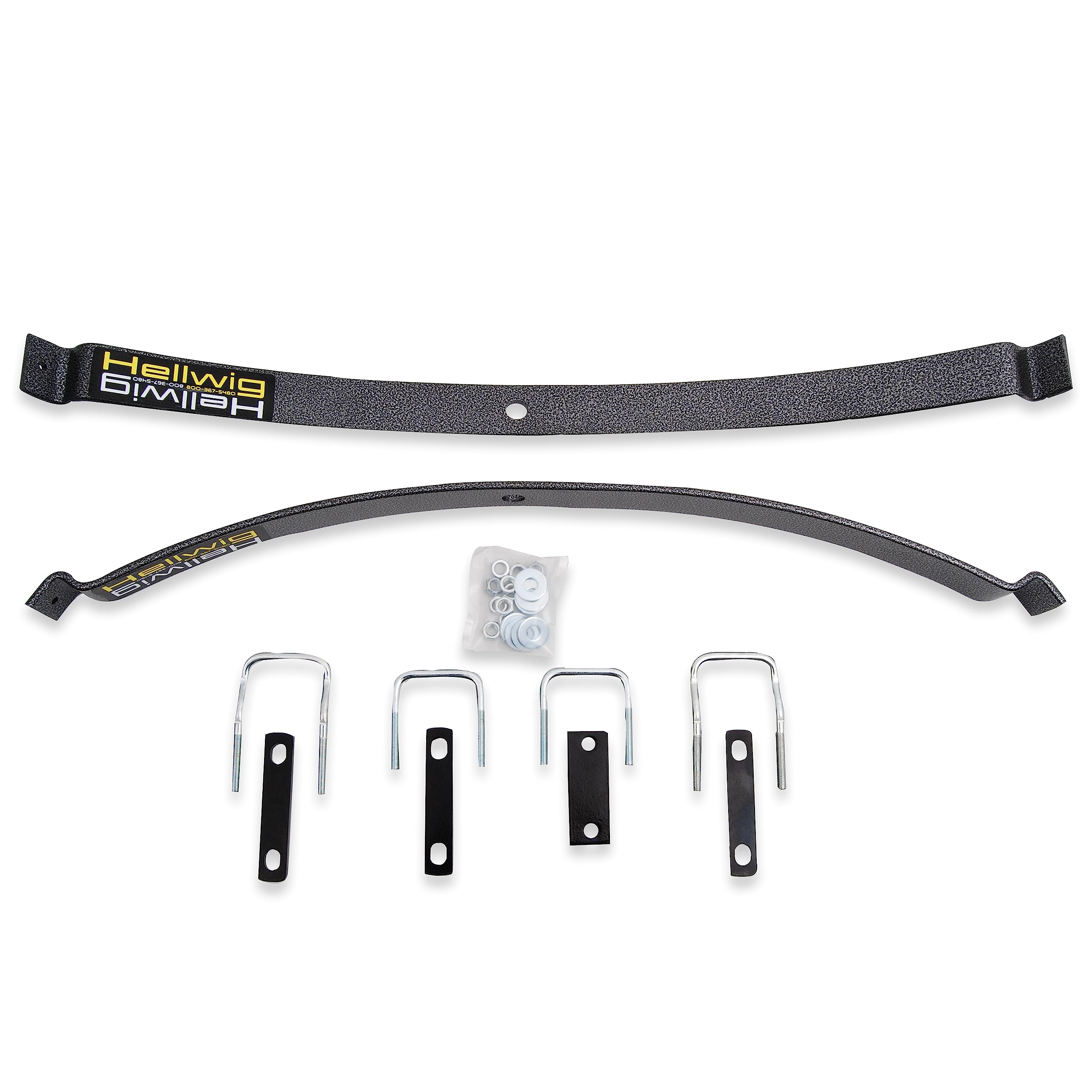 Hellwig 980 EZ-990 Heavy Duty Helper Spring Kit for Trucks & SUVs - Improve Load Capacity & Towing Stability - Perfect for Hauling, Towing & Off-Road Adventures