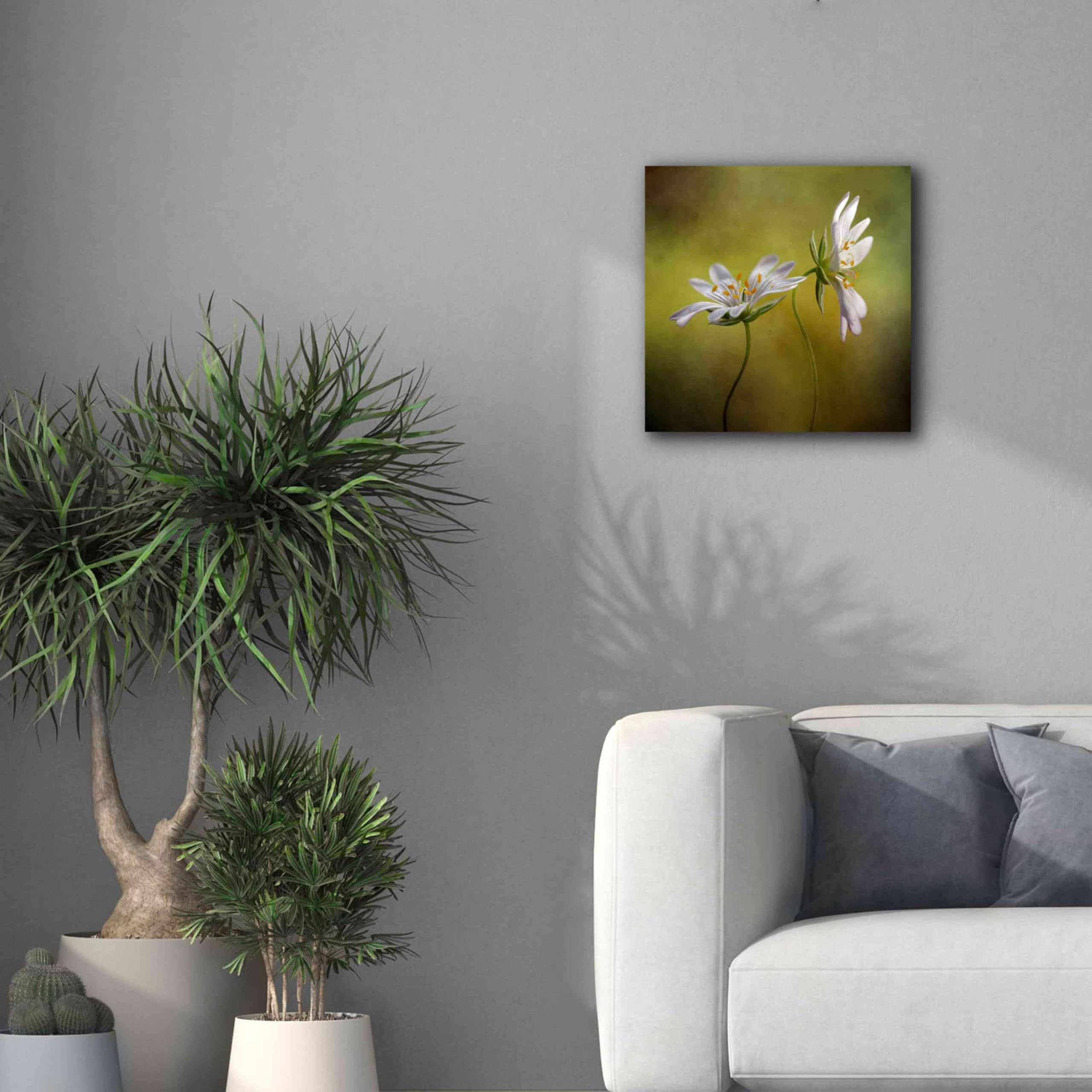 Epic Graffiti 'Echo' by Mandy Disher - Premium Giclee Canvas Wall Art Print 18x18 Inches - Modern Urban Home Decor for Living Room, Bedroom & Office