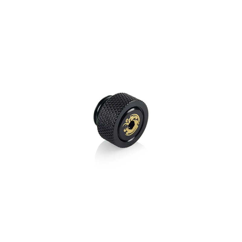 Bitspower Automatic Air Exhaust Fitting Matt Black - High Performance Coolant Fitting for PC Water Cooling Systems, Ideal for Gaming Rigs and Custom Liquid Cooling Builds