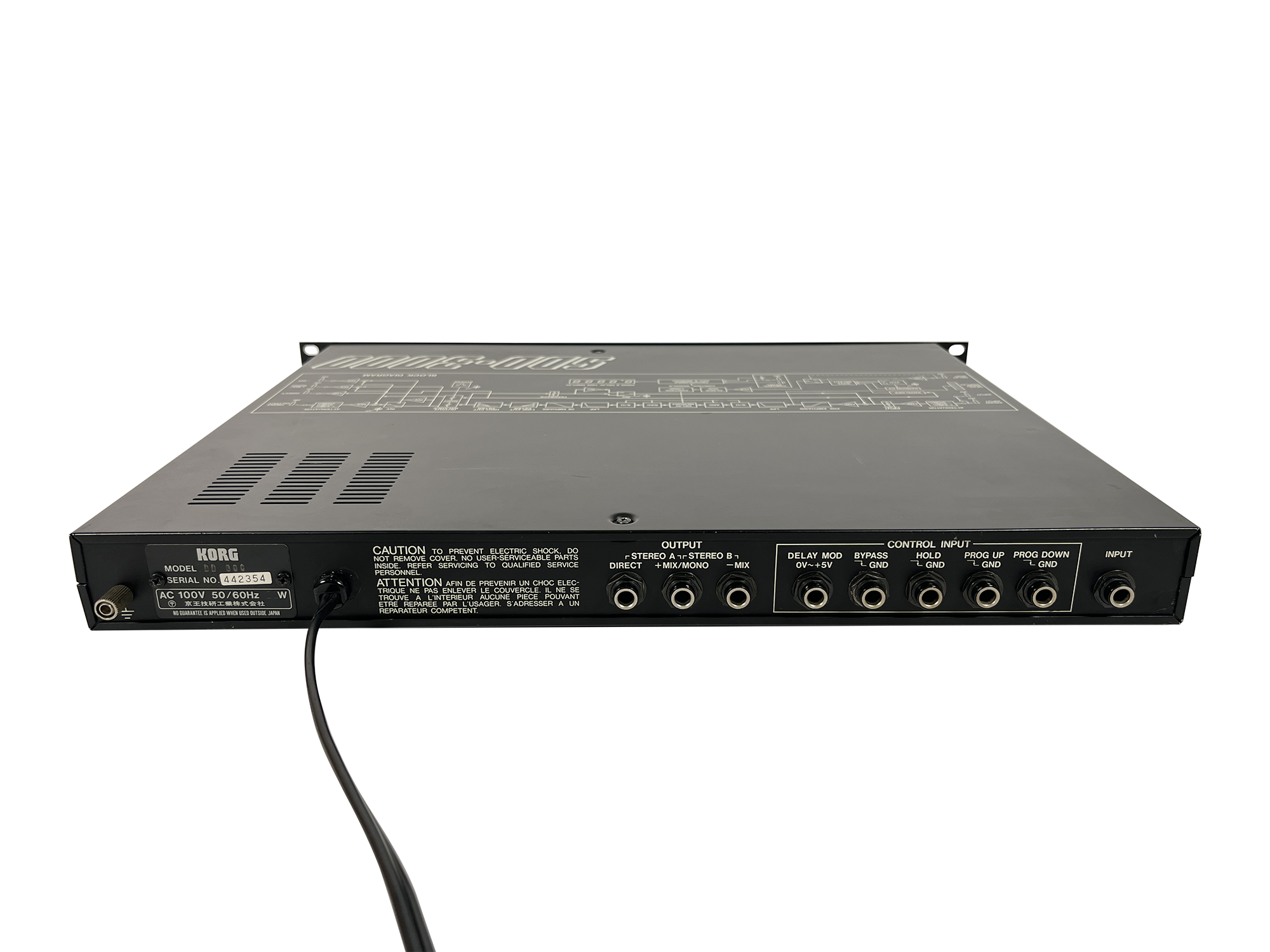 Korg SDD 3000 Digital Delay Pedal - Professional Guitar Effects Processor for Studio & Live Performance