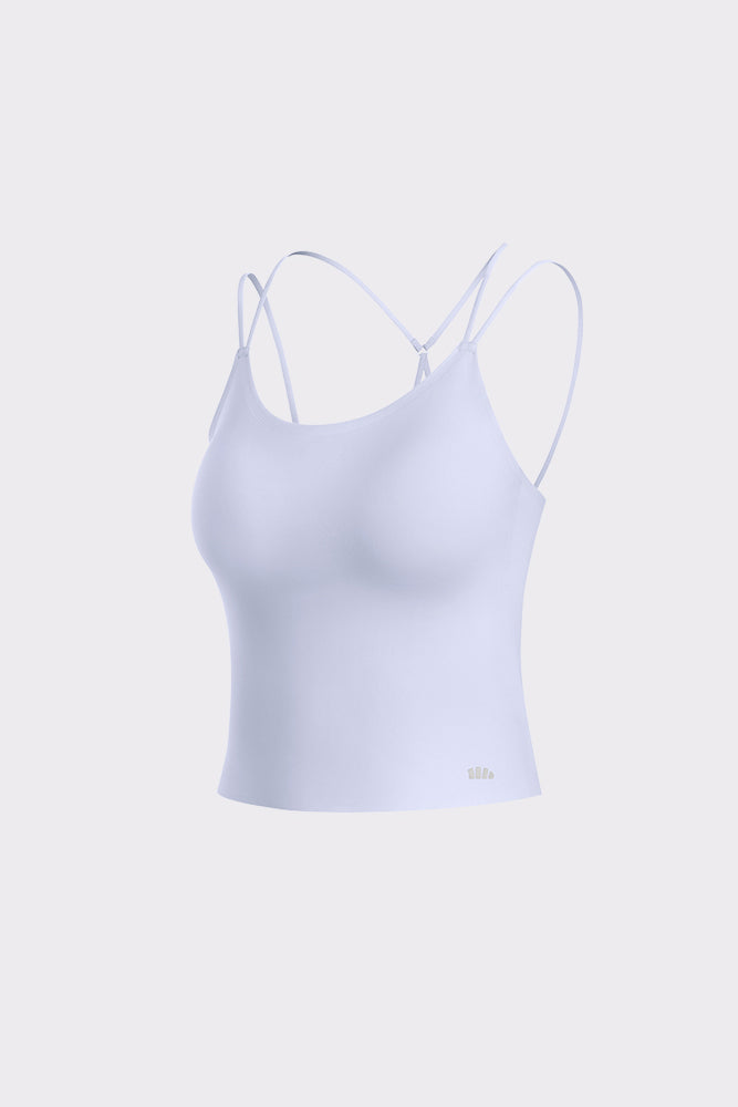 Women's Stretch Spaghetti Strap Tank Top - Soft Breathable Sleeveless Camisole for Summer, Lounge, Layering & Casual Outfits