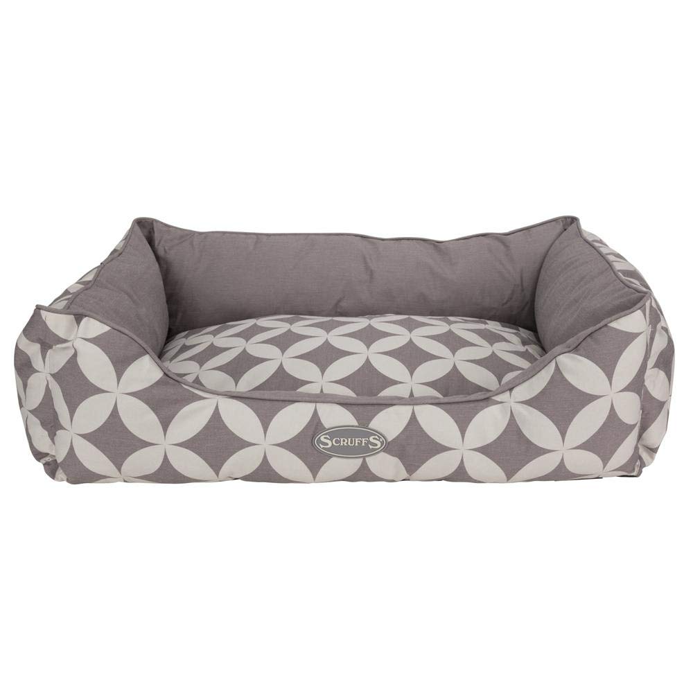 Scruffs Florence Box Dog Bed - Orthopedic Memory Foam Pet Bed for Medium & Large Dogs - Waterproof & Washable Cover - Perfect for Crates, Kennels & Home Use