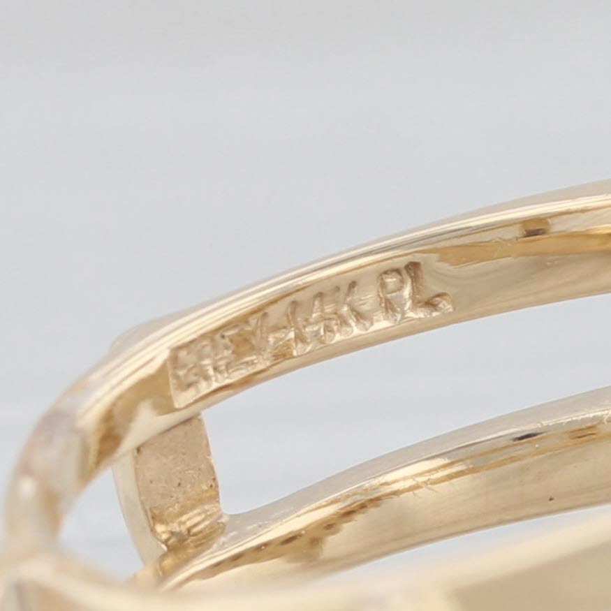 0.47ctw Diamond Ring Jacket Guard - 14k Yellow Gold Size 7 Wedding Band for Women - Perfect Bridal Jewelry Gift for Engagement, Anniversary & Special Occasions