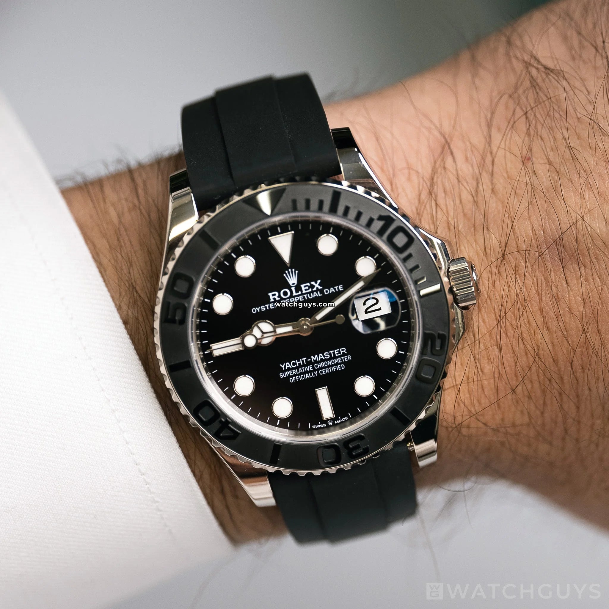 Rolex Yacht Master 226659 Men's Watch - 42mm Oyster Perpetual Luxury Timepiece with Oysterflex Bracelet - Perfect for Sailing, Yachting & Luxury Events