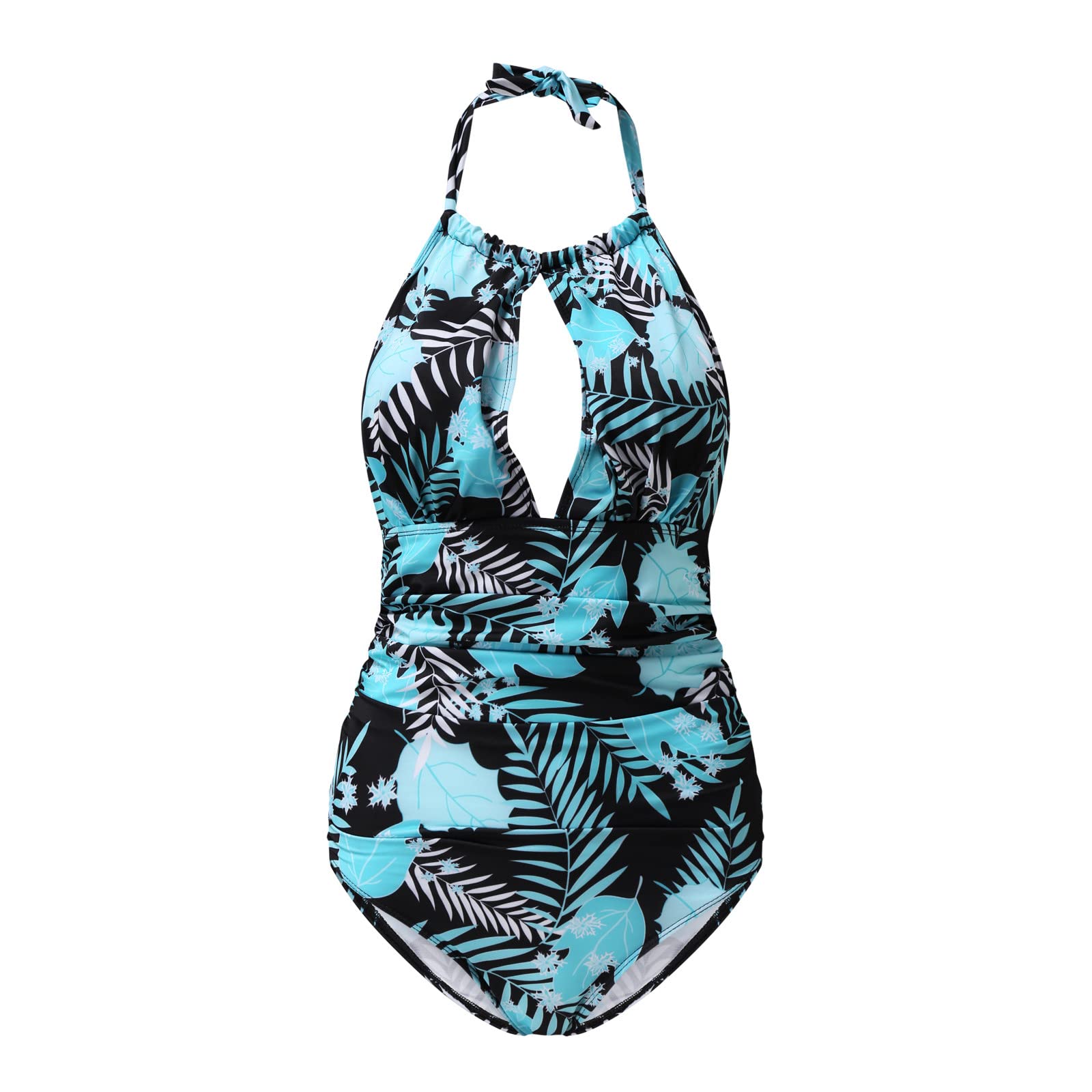 Women's One-Piece Swimsuits - Push Up Padded Athletic Bathing Suit for Swimming, Training & Beach | Vintage Style Swimwear for Women | Perfect for Pool, Vacation & Water Sports