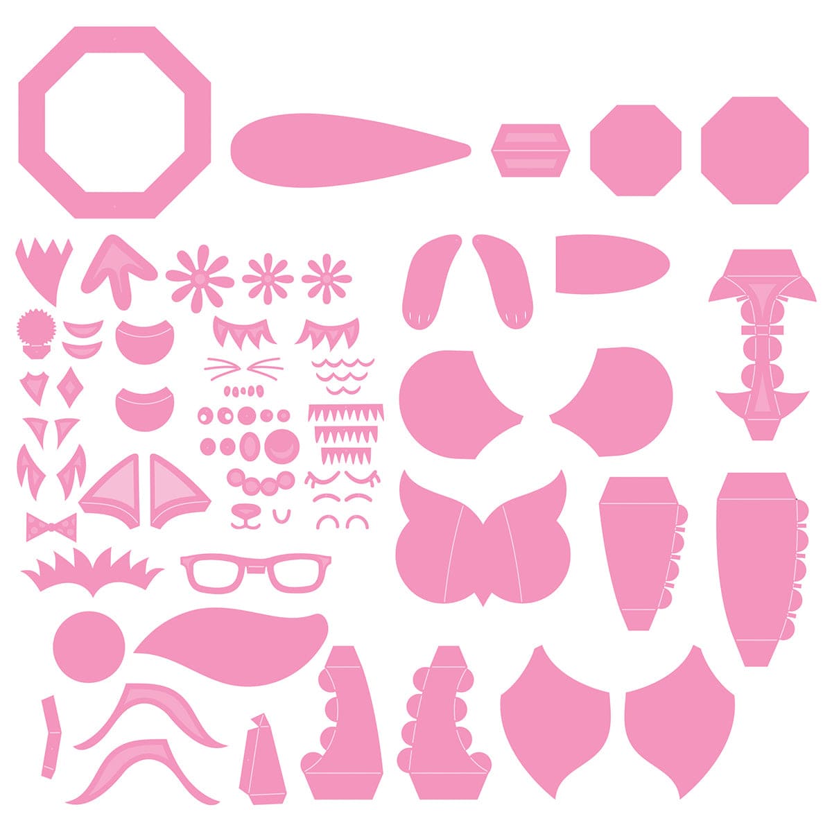 Forest Friends Gift Box Die Set Collection - Scrapbooking & Card Making Supplies for DIY Crafts - Perfect for Greeting Cards, Invitations, and Paper Crafting