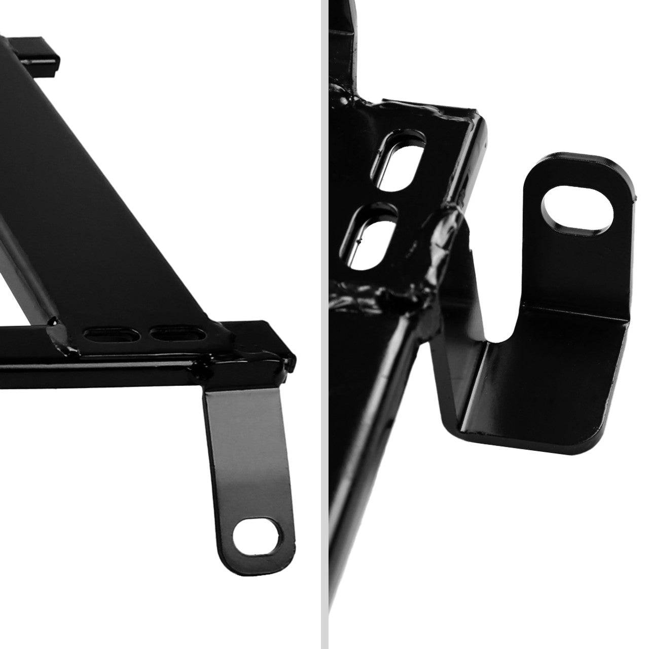 1989-1998 Nissan 240SX S13 S14 Racing Seat Brackets - High Tensile Steel Seat Mounting Brackets (2PCS) for Track & Street Performance Driving