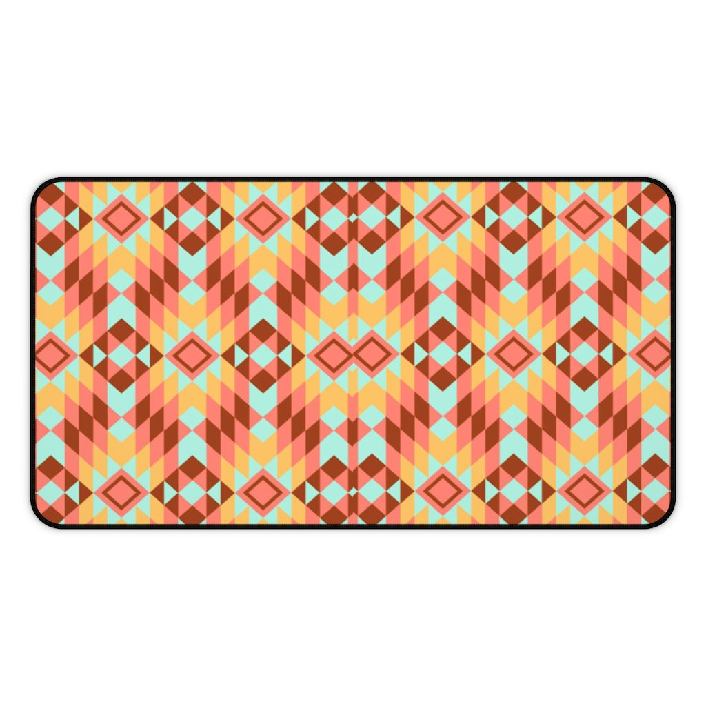 Boho Redwood Creek Southwestern Desk Mat - Large Mouse Pad & Desk Accessory (3 Sizes) - Perfect for Home Office, Gaming Setup & Workspace Decor