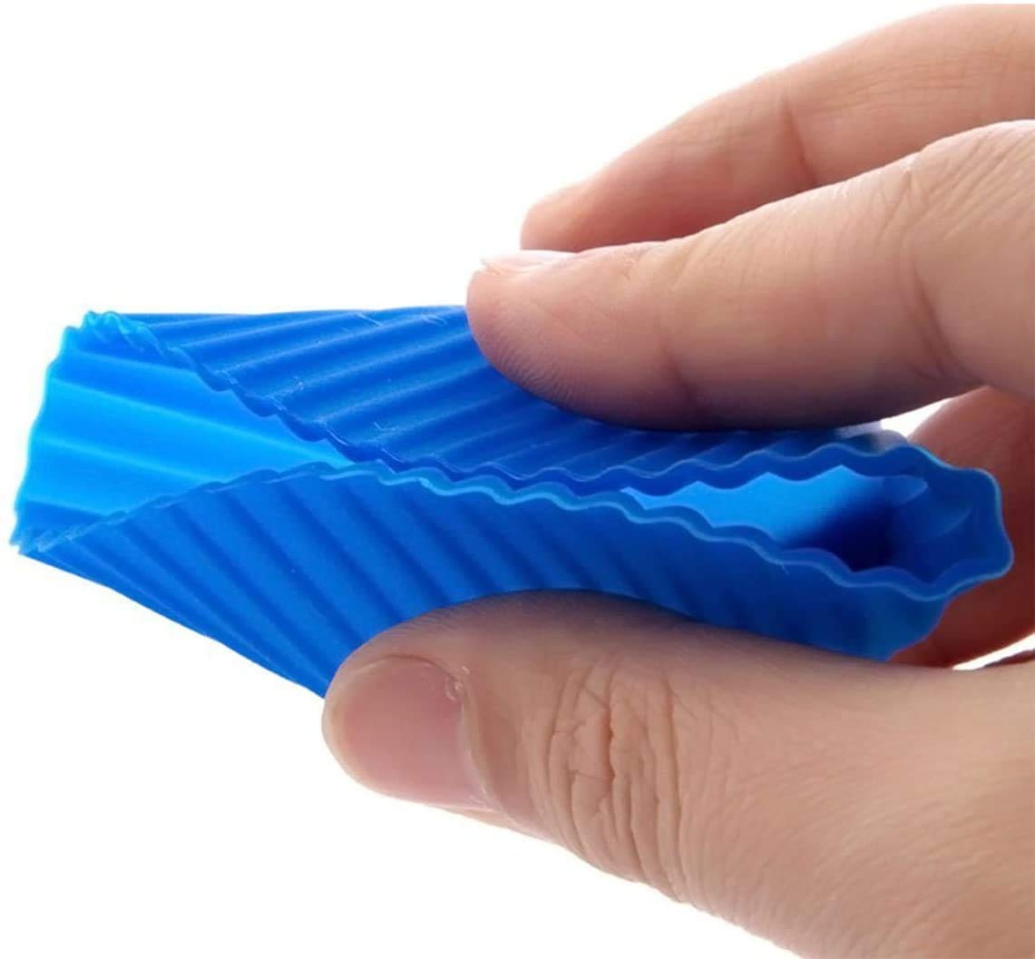 12 Pack Reusable Non-Stick Silicone Cupcake Liners - Standard Size Baking Cups for Muffins, Cupcakes & More | Perfect for Home Baking, Party Desserts & Holiday Treats