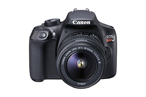 Canon EOS Rebel T6 DSLR Camera with 18-55mm Lens Kit - Professional Photography for Beginners, Travel & Portrait Shooting