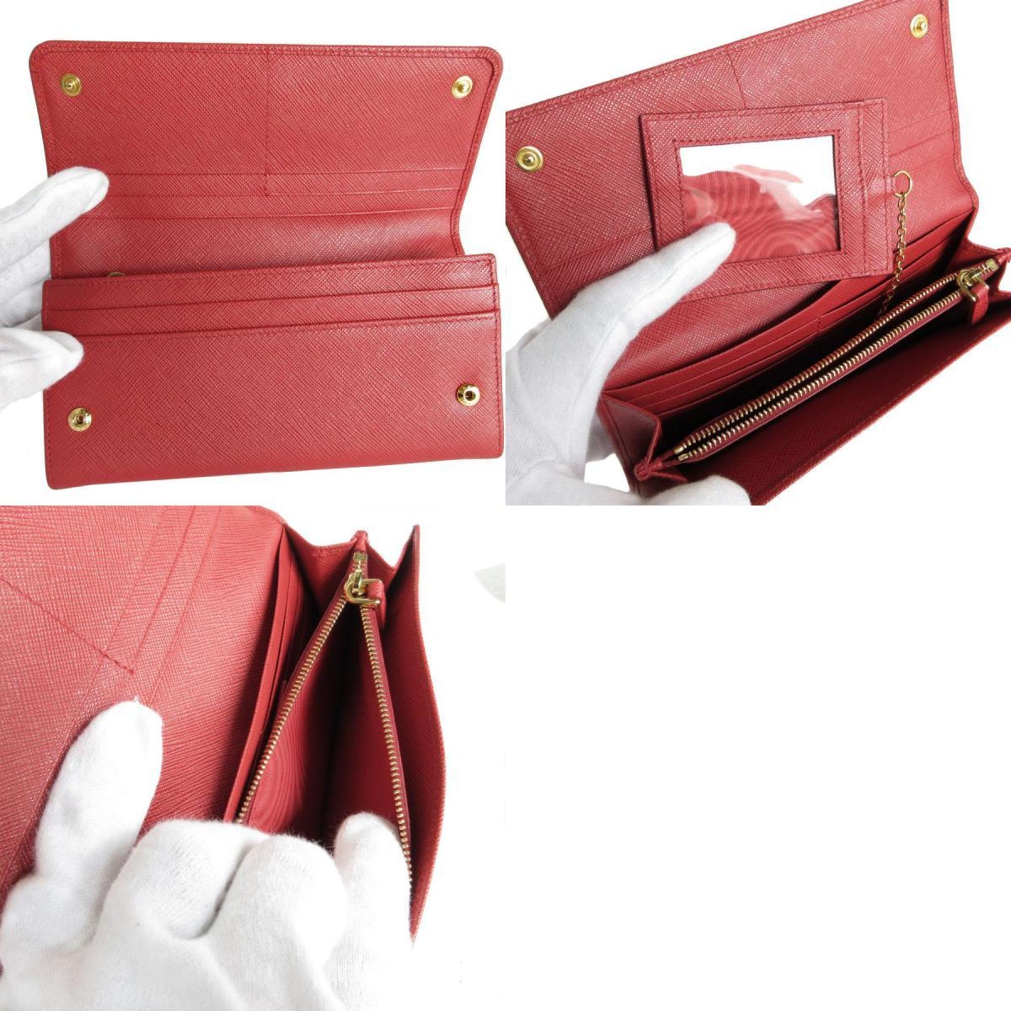 Affiano Genuine Leather Wallet for Men - Red (Model 1ML506) - Slim RFID Blocking Bifold Wallet with Card Slots & ID Window - Perfect for Everyday Use, Travel & Gifting
