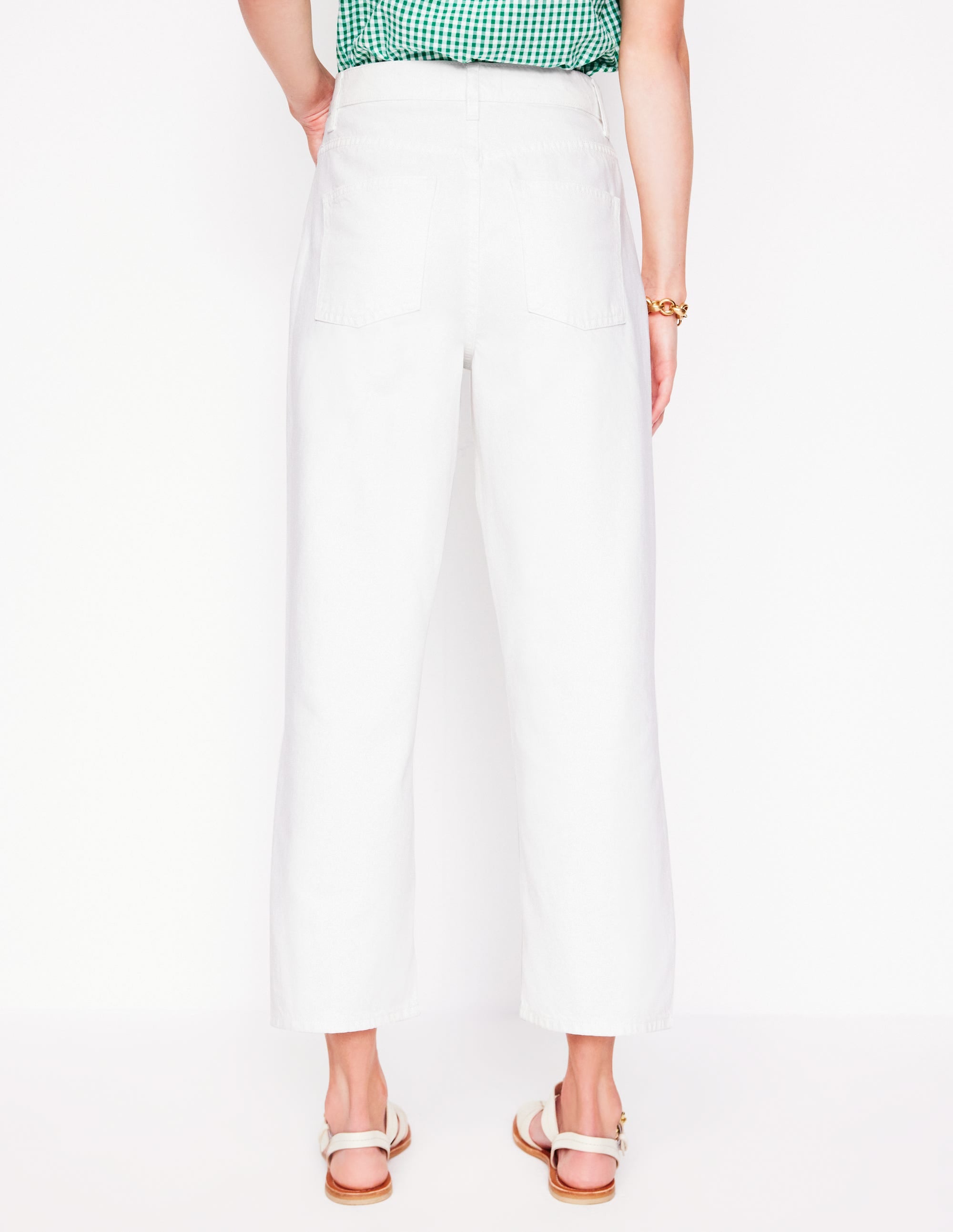 Stylish White Barrel Leg Jeans for Women - High Waisted Wide Leg Denim Pants - Perfect for Casual Outfits, Office Wear & Street Style Fashion