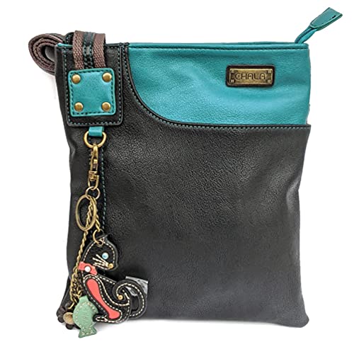 Teal_ Mini Black Cat