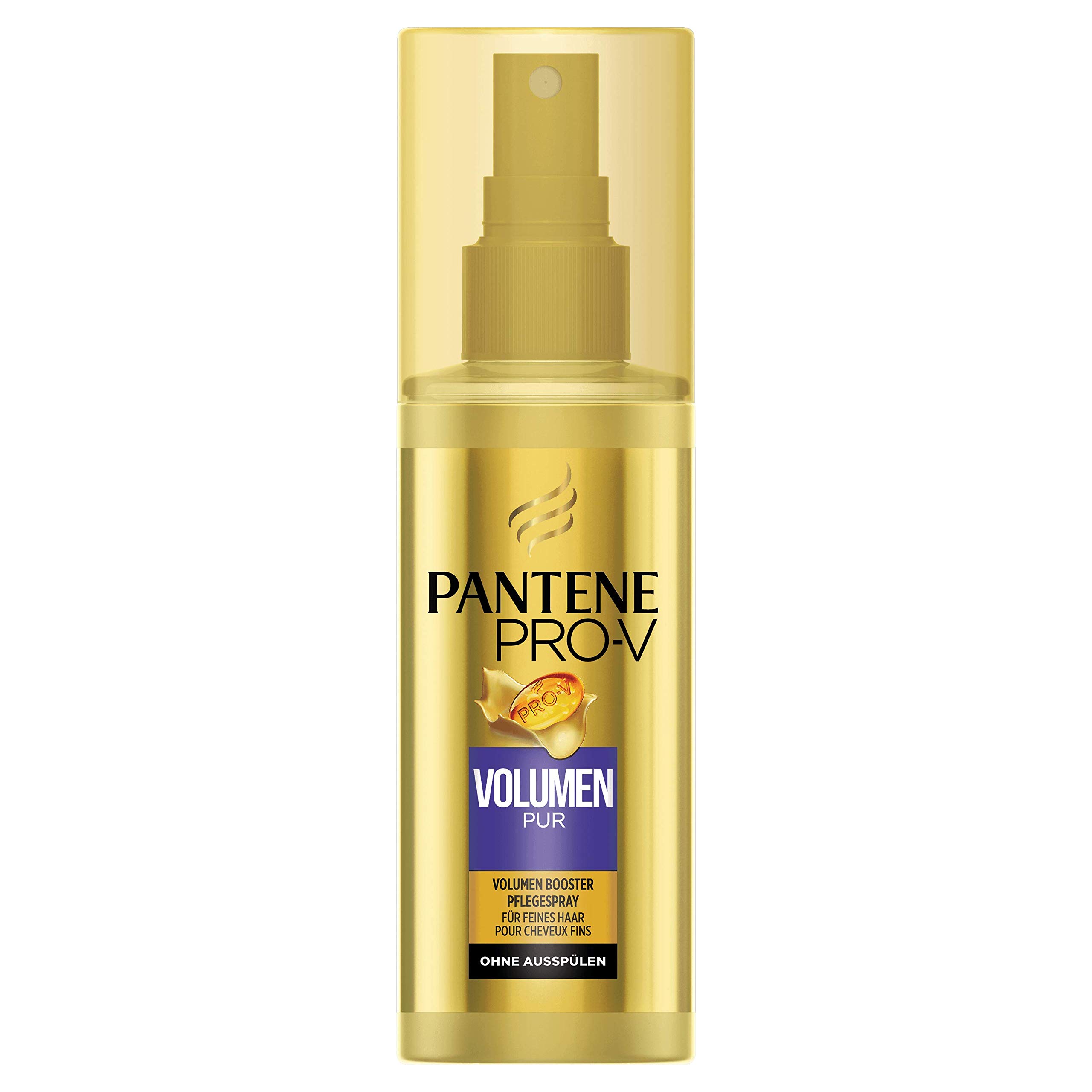 Pantene Pro-V Volume Pure Volume Booster Hair Spray for Fine & Flat Hair - 150ml Hair Care Treatment for Women - Adds Lift & Body for Everyday Styling & Special Occasions