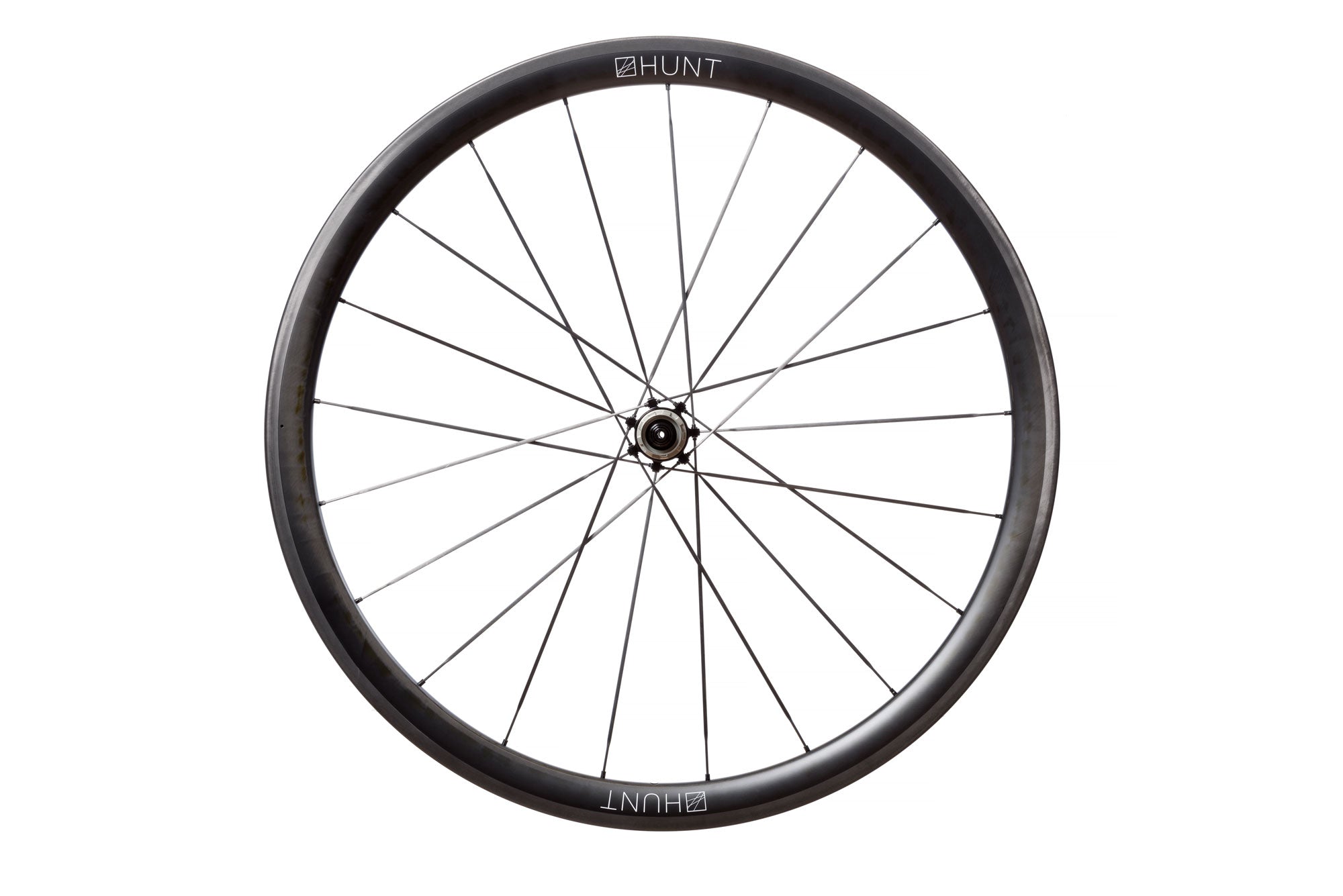 HUNT 36 UD Carbon Spoke Wheelset - Lightweight Carbon Fiber Road Bike Wheels for Racing & Performance Cycling | Perfect for Road Racing, Triathlon & Endurance Rides