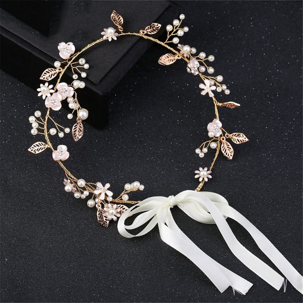 ENESEA Elegant Vintage Rhinestone Hair Pins & Pearl Tiara Headband for Women - Wedding Bridal Hair Accessories, Prom, Party, and Special Occasions